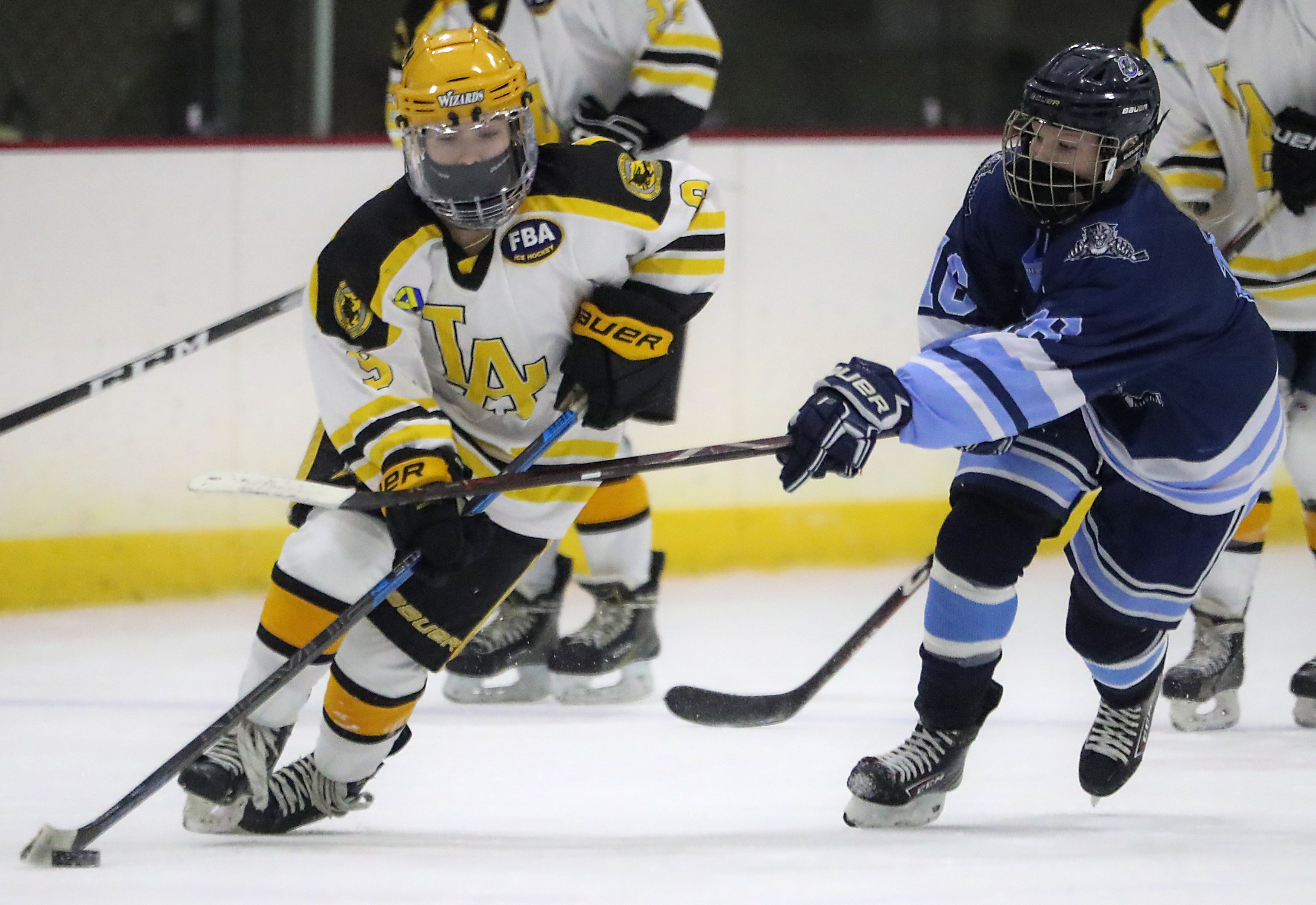 Boston Latin Academy/Fontbonne celebrates girls' hockey with nonleague win  over Stoughton in second annual Girls' High School Hockey Night - The  Boston Globe