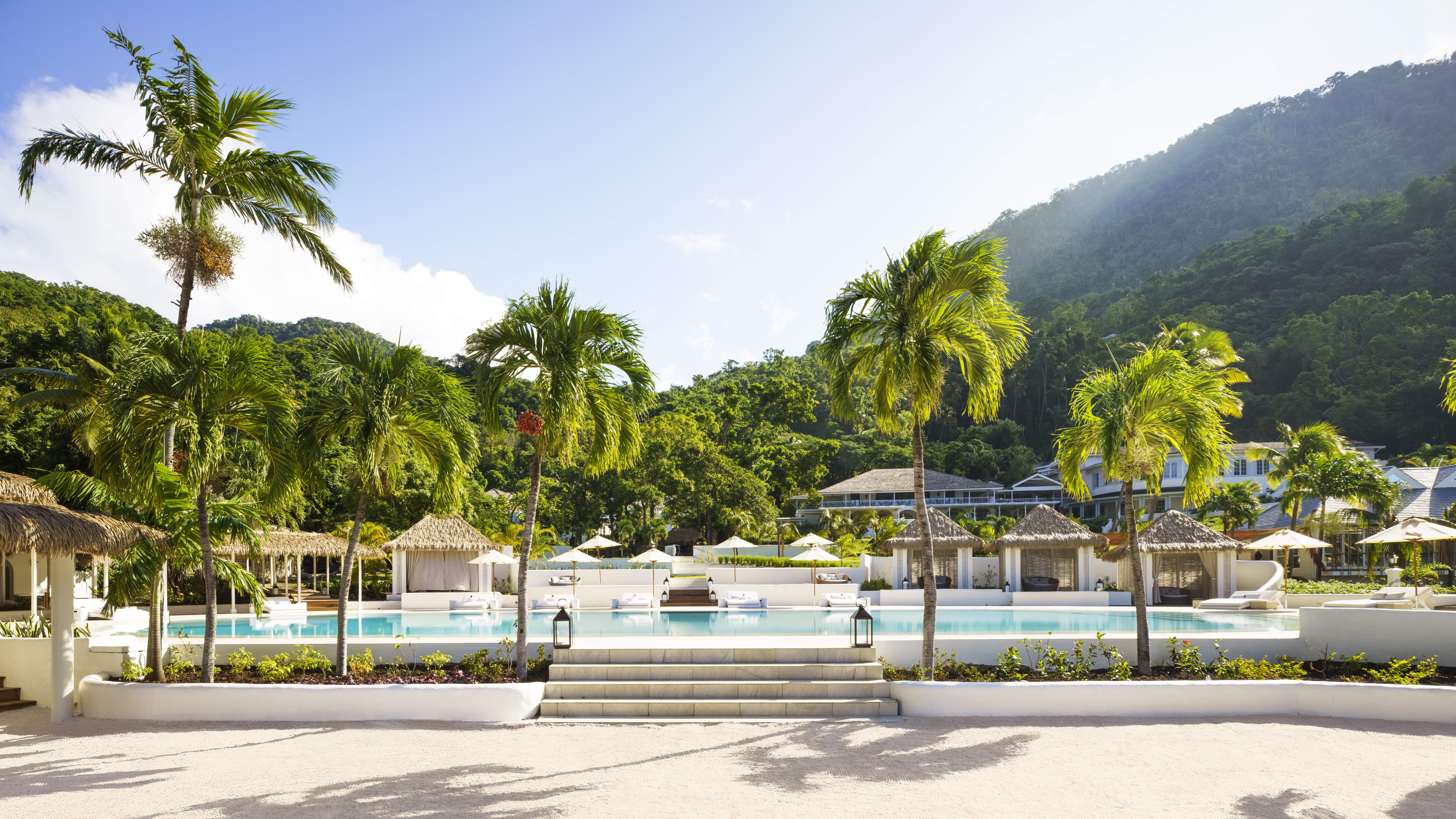 Treat yourself to a winter vacation this year at Sugar Beach, A Viceroy Resort, St. Lucia, set in over 100 acres of tropical rainforest overlooking the Caribbean and the spectacular Twin Pitons of St. Lucia. 