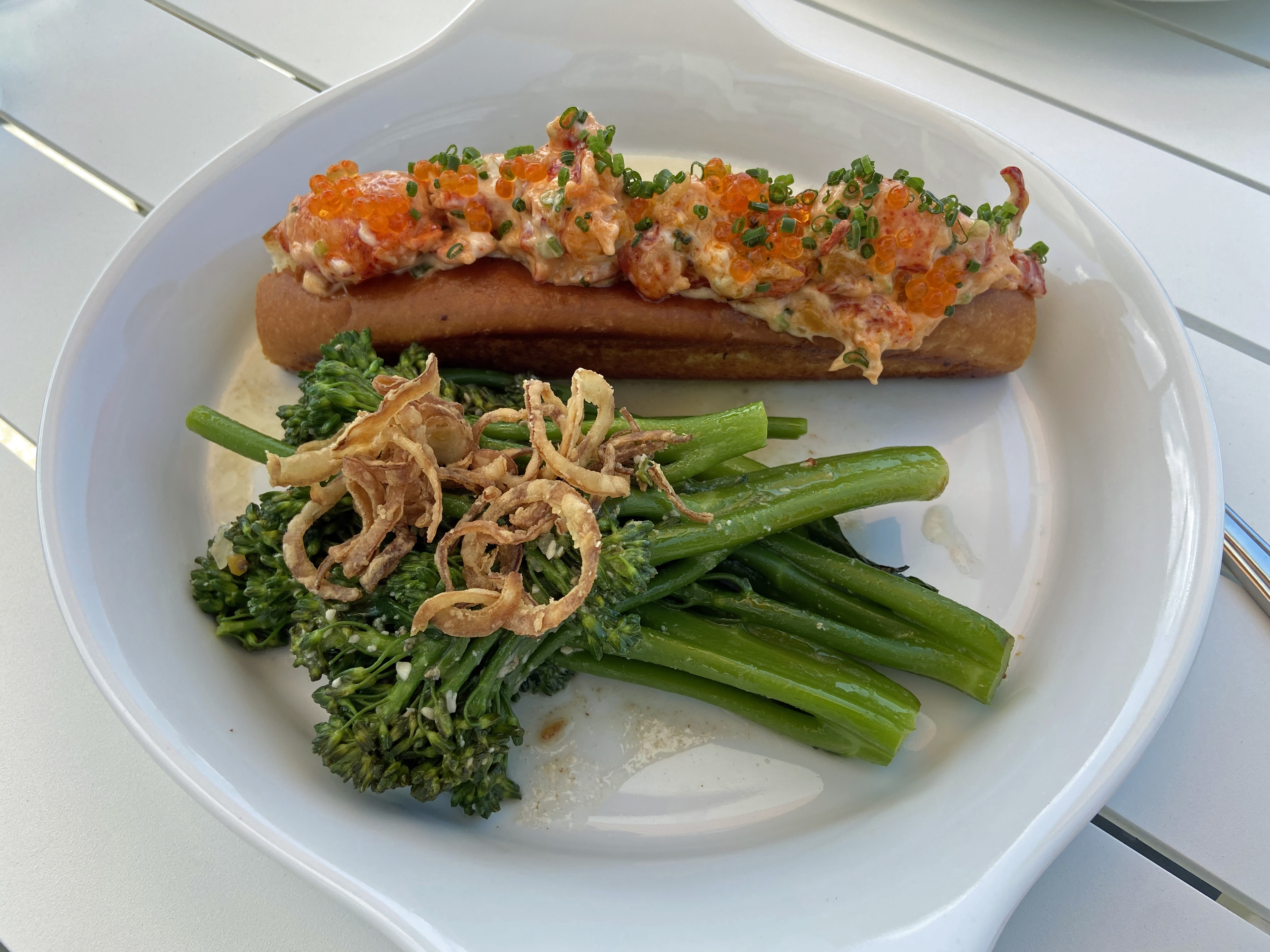 The Nomi lobster roll.