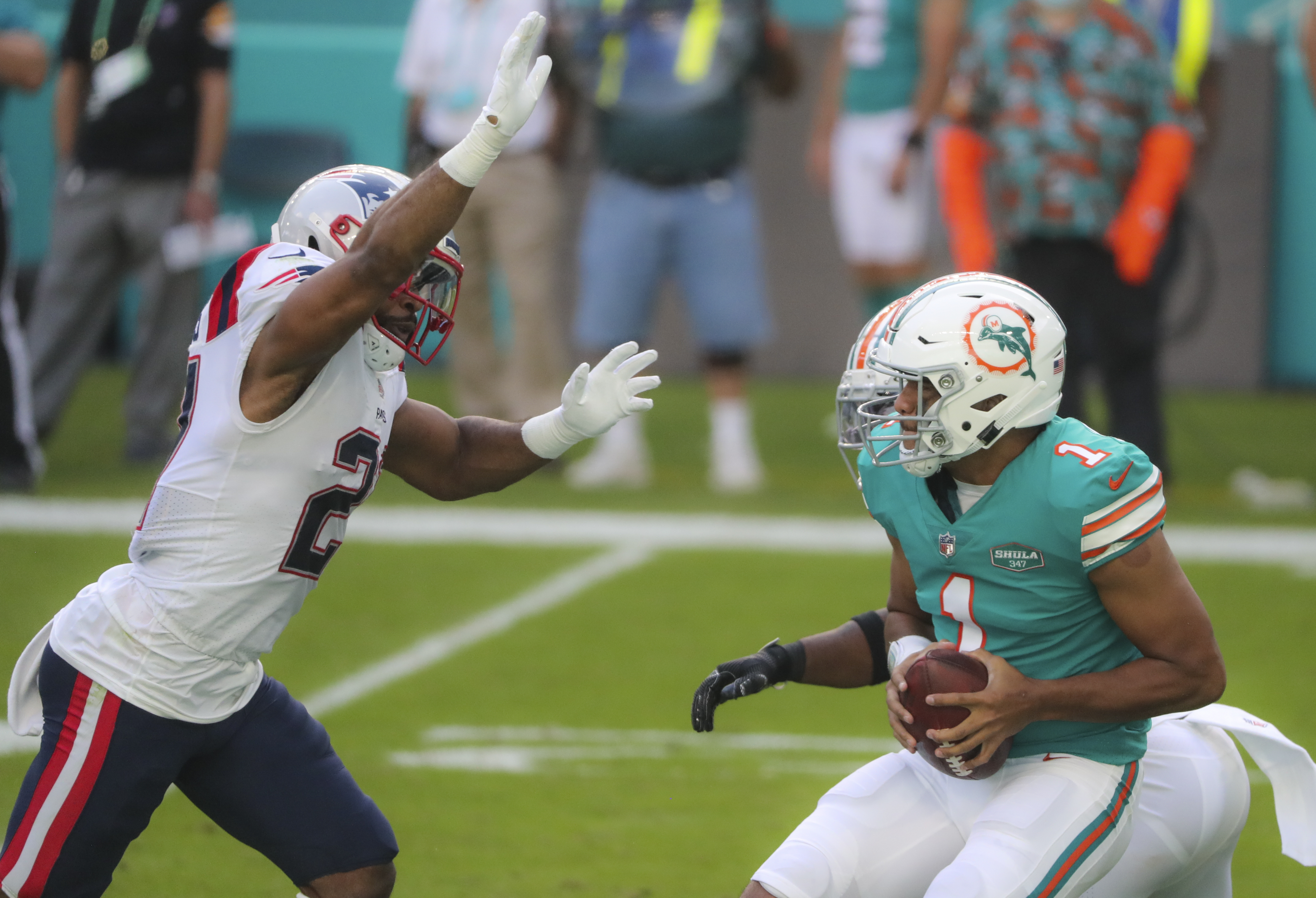 Adrian Phillips made an impact in his first season with the Patriots.