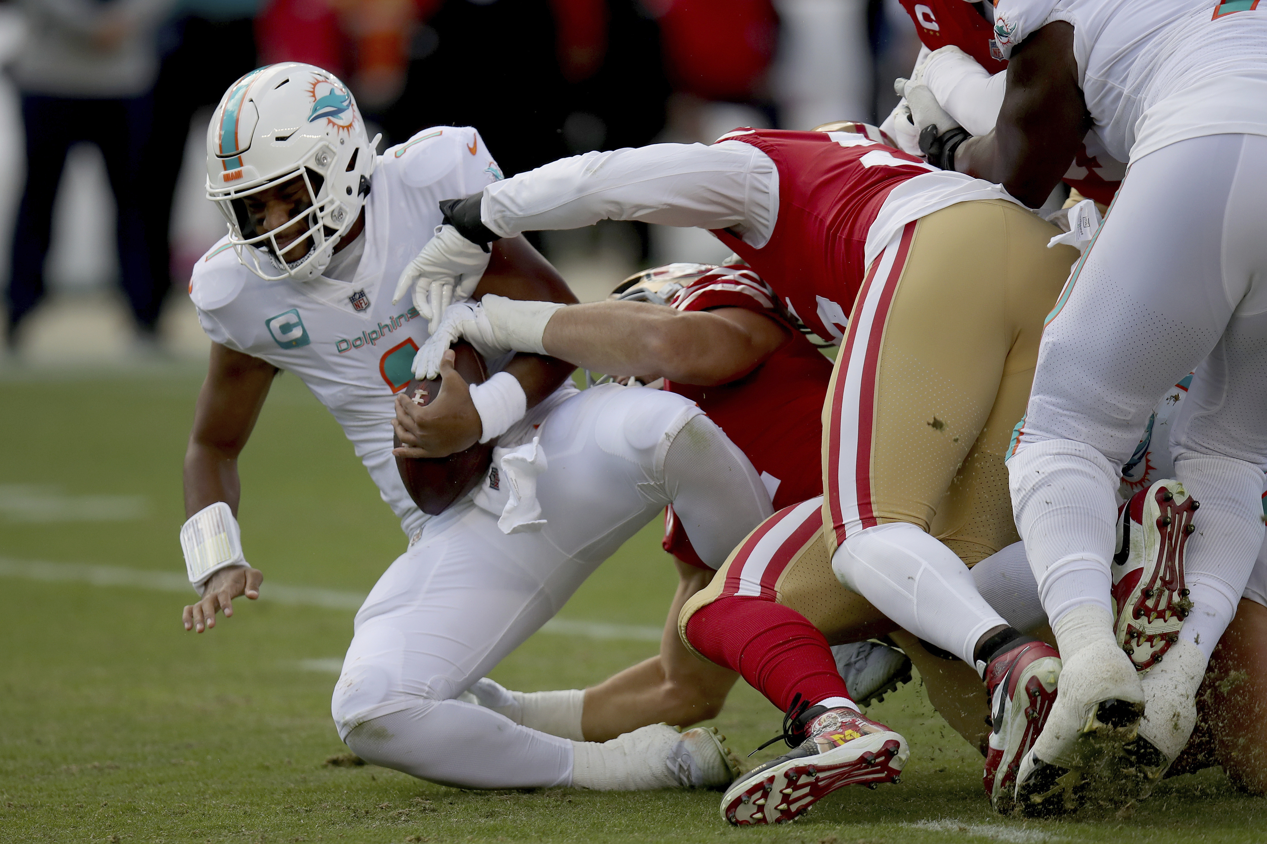 Bengals top Miami 27-15 after injured Tua Tagovailoa carted off - The  Boston Globe