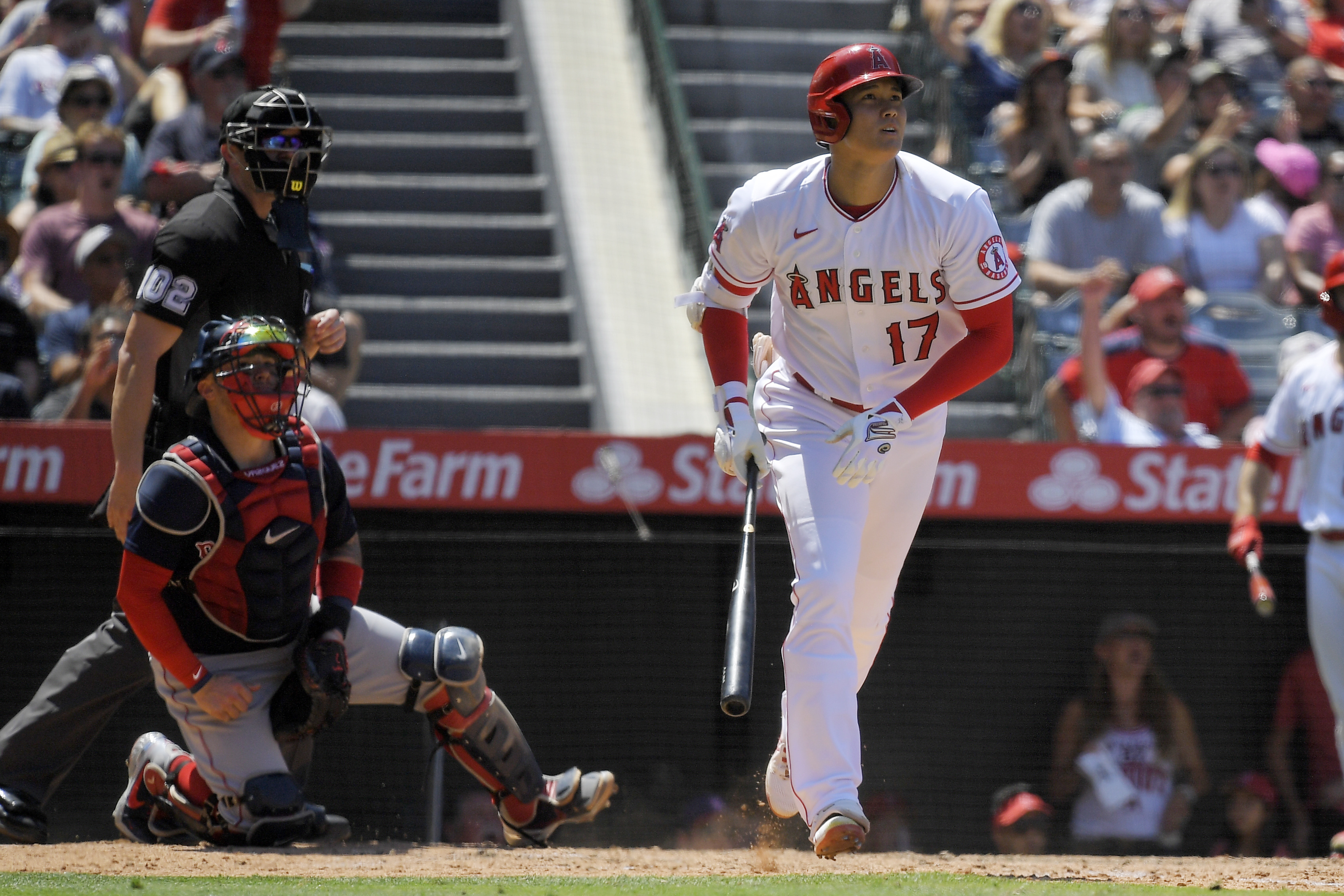 Shohei Ohtani's two-run homer lifts Angels over Red Sox in series finale -  The Boston Globe