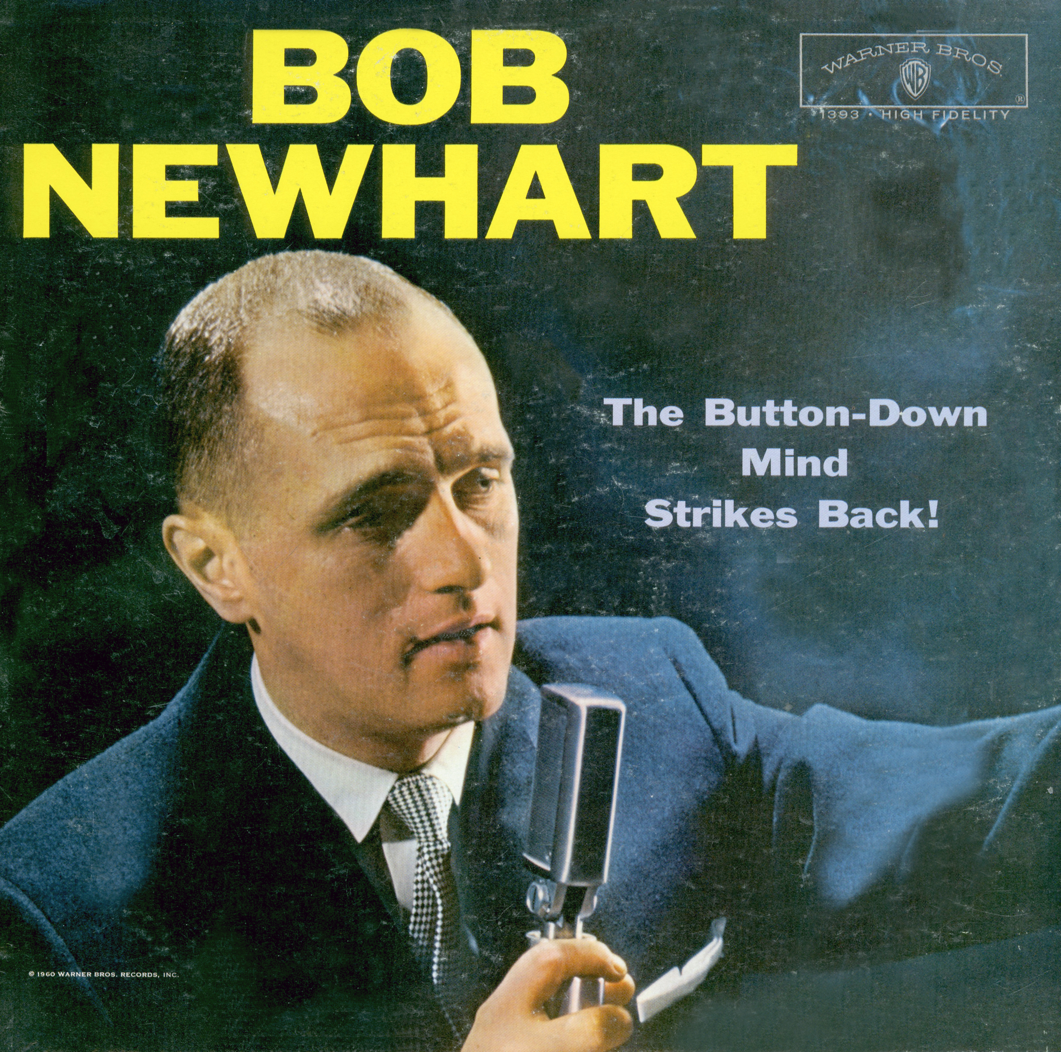 Bob Newhart's LP "The Button Down Mind Strikes Back."