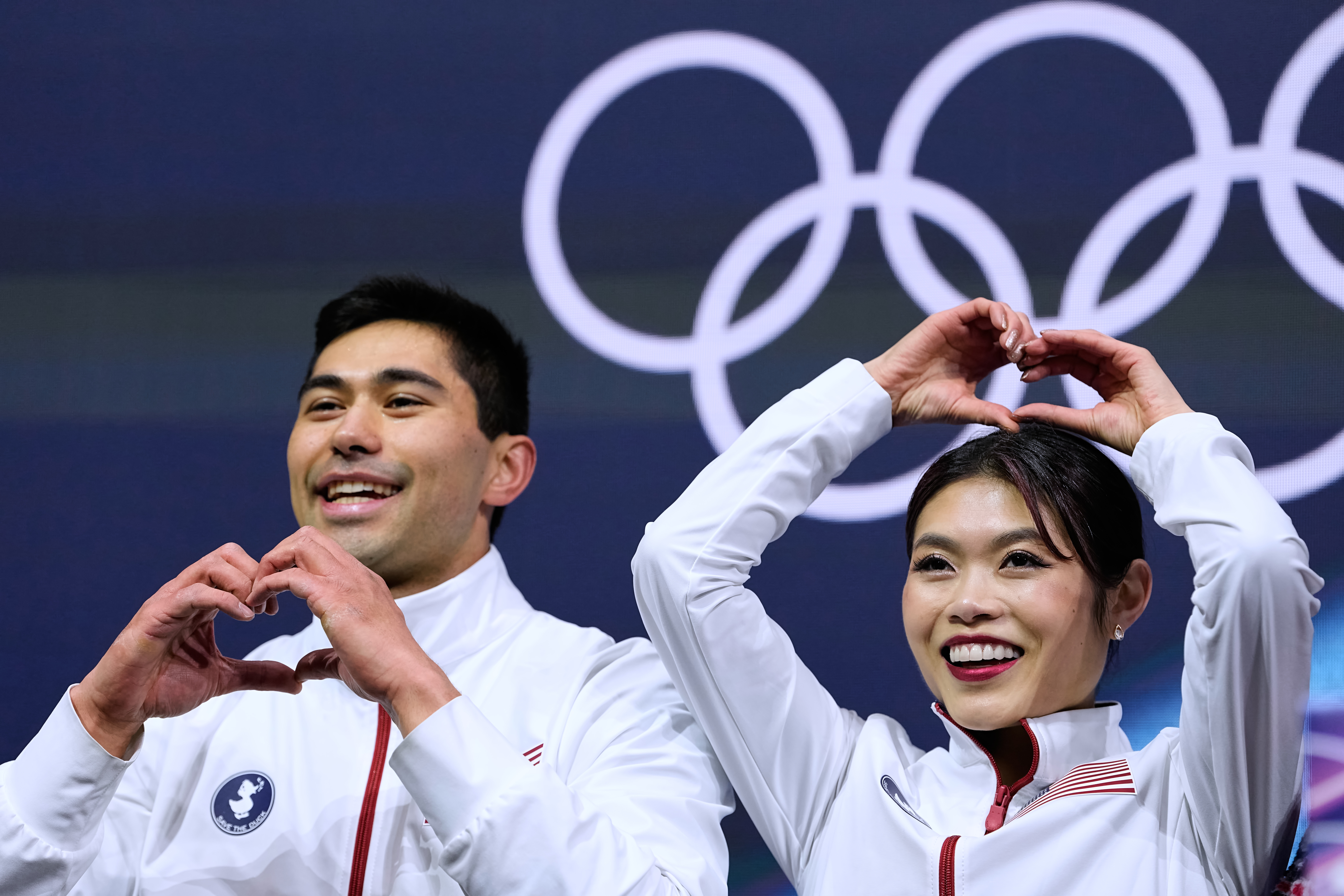US pairs Emily Chan Spencer Akira Howe Olympic short program