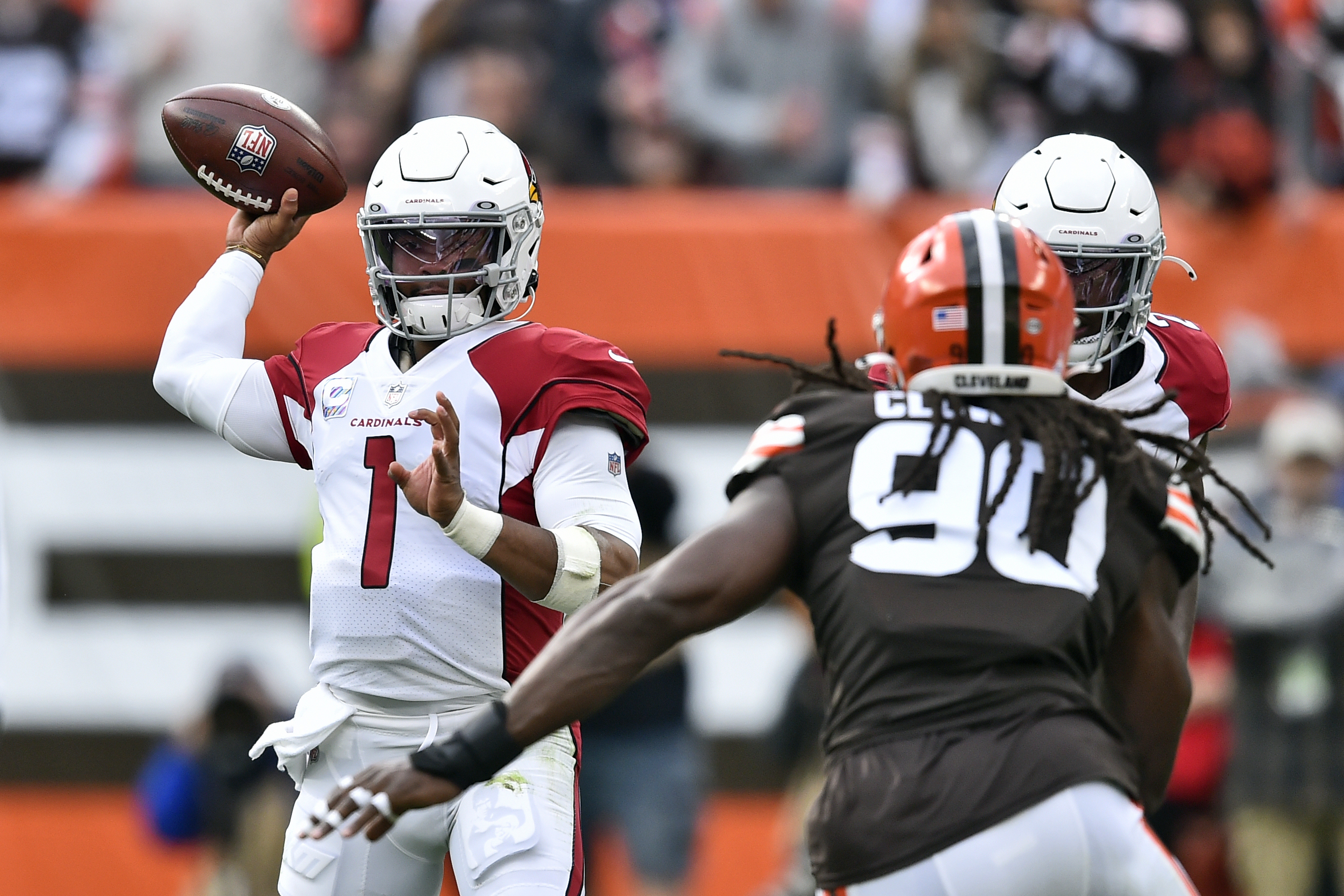 Cardinals quarterback Kyler Murray was sharp in the win over Cleveland.