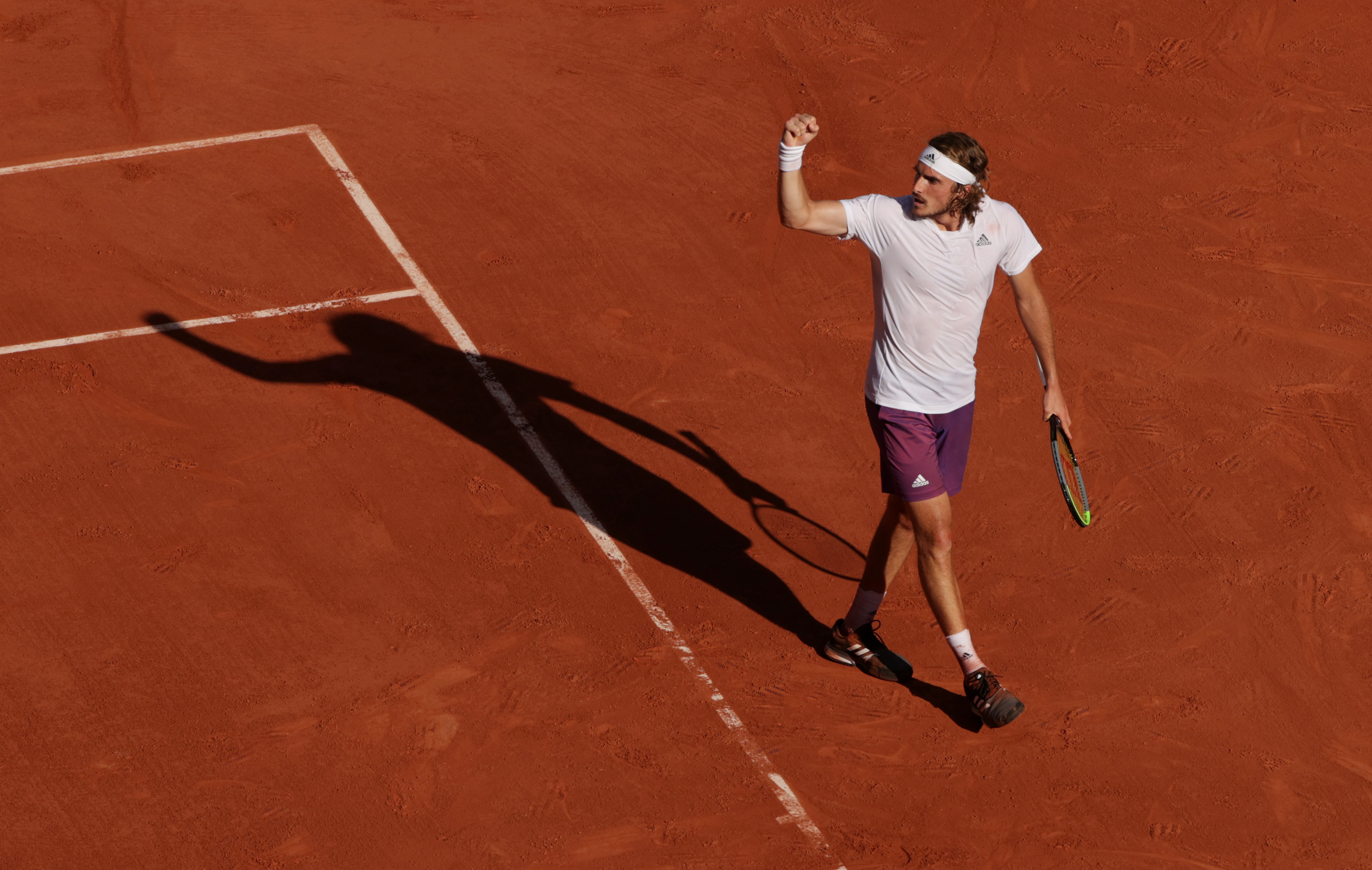 Stefanos Tsitsipas of Greece will play in his first career Grand Slam final against Djokovic, who beat him on clay in the final of the Madrid Open two years ago.