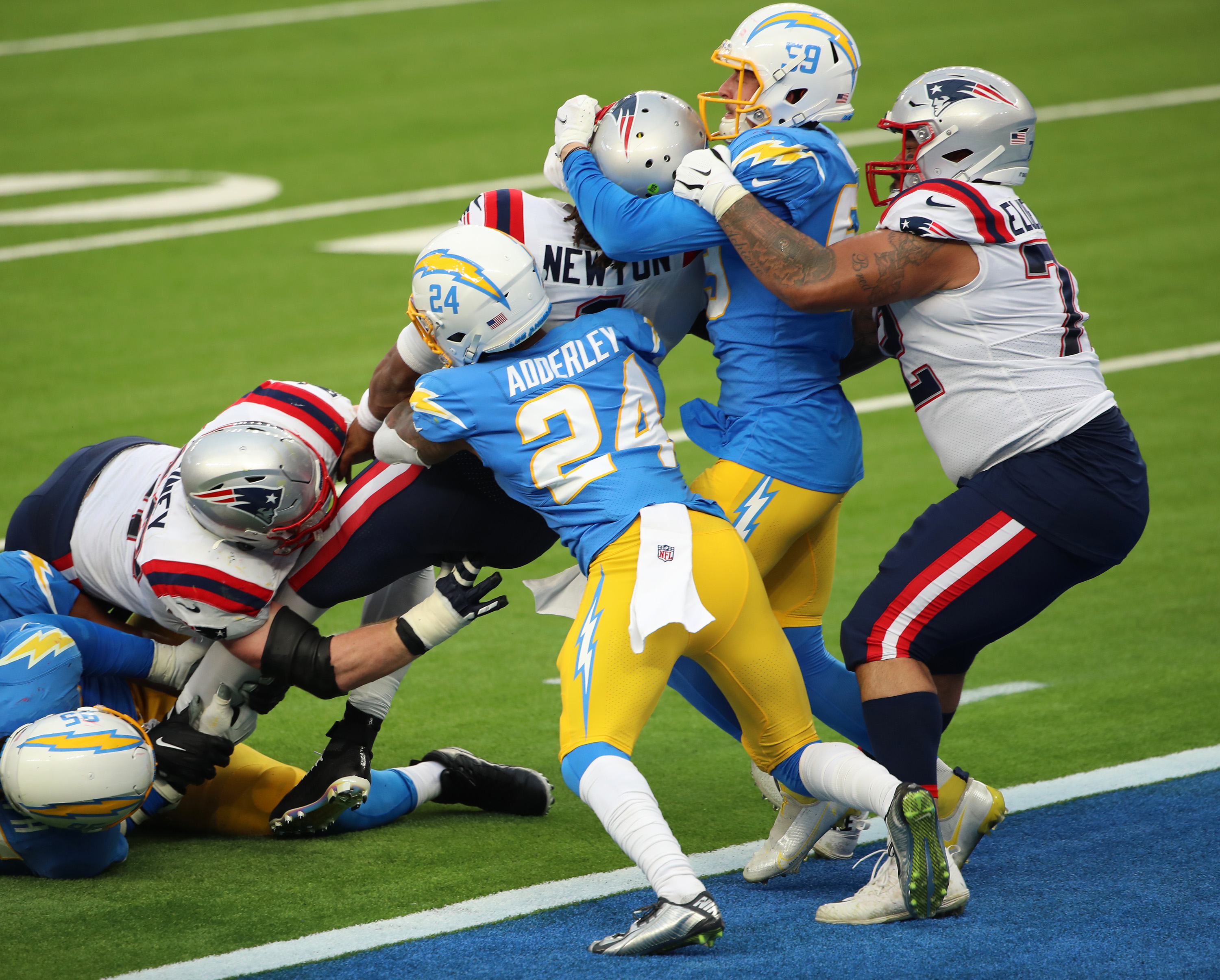 The Chargers are a bad team, but thoroughness of the Patriots