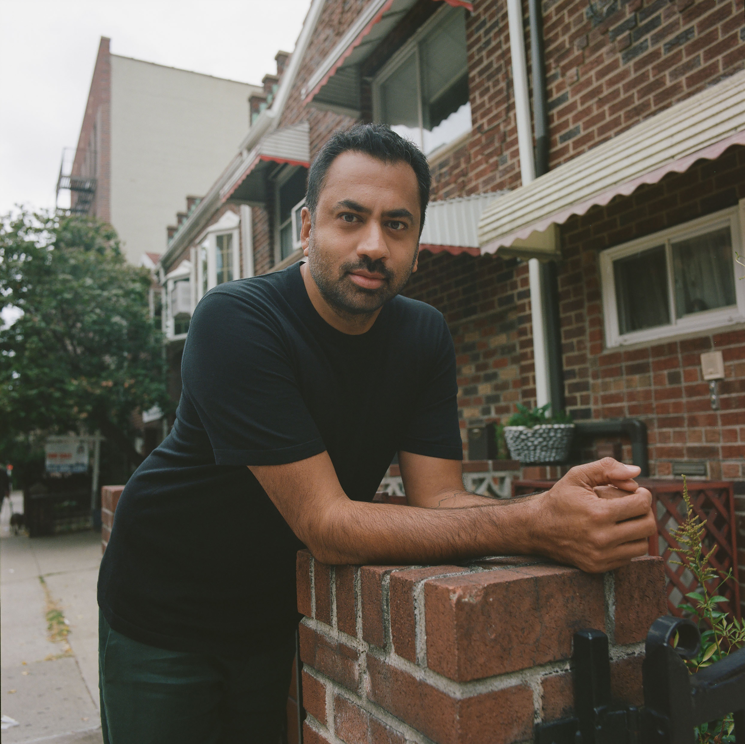 Kal Penn in Sunnyside, Queens, where the NBC sitcom “Sunnyside” takes place.
