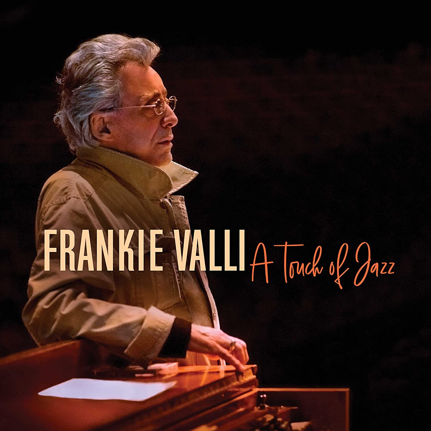 The cover of Frankie Valli's 2021 album "A Touch of Jazz."