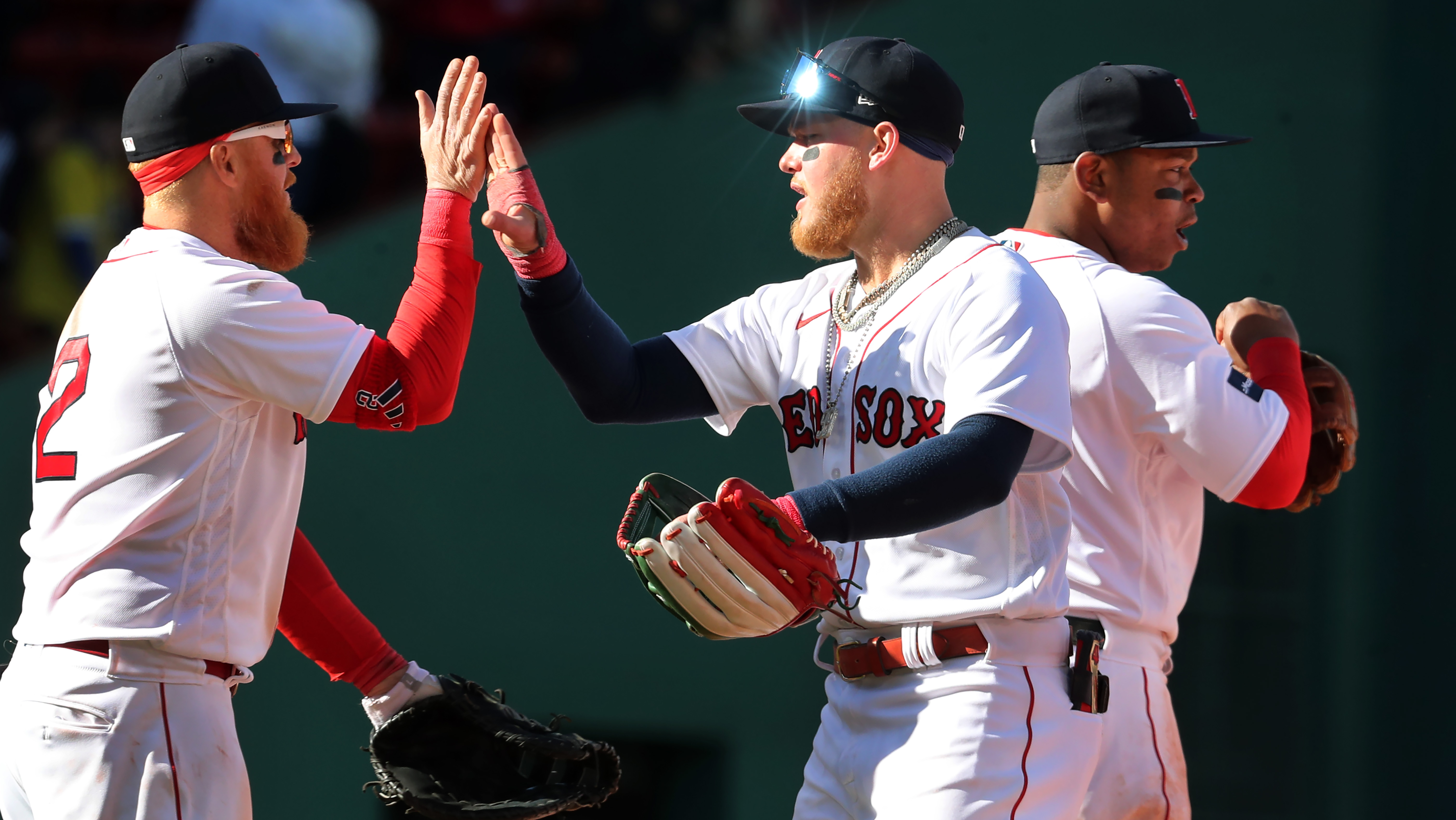 Yellow jerseys help brighten Red Sox night, as Nick Pivetta helps end  Boston's five-game skid - The Boston Globe