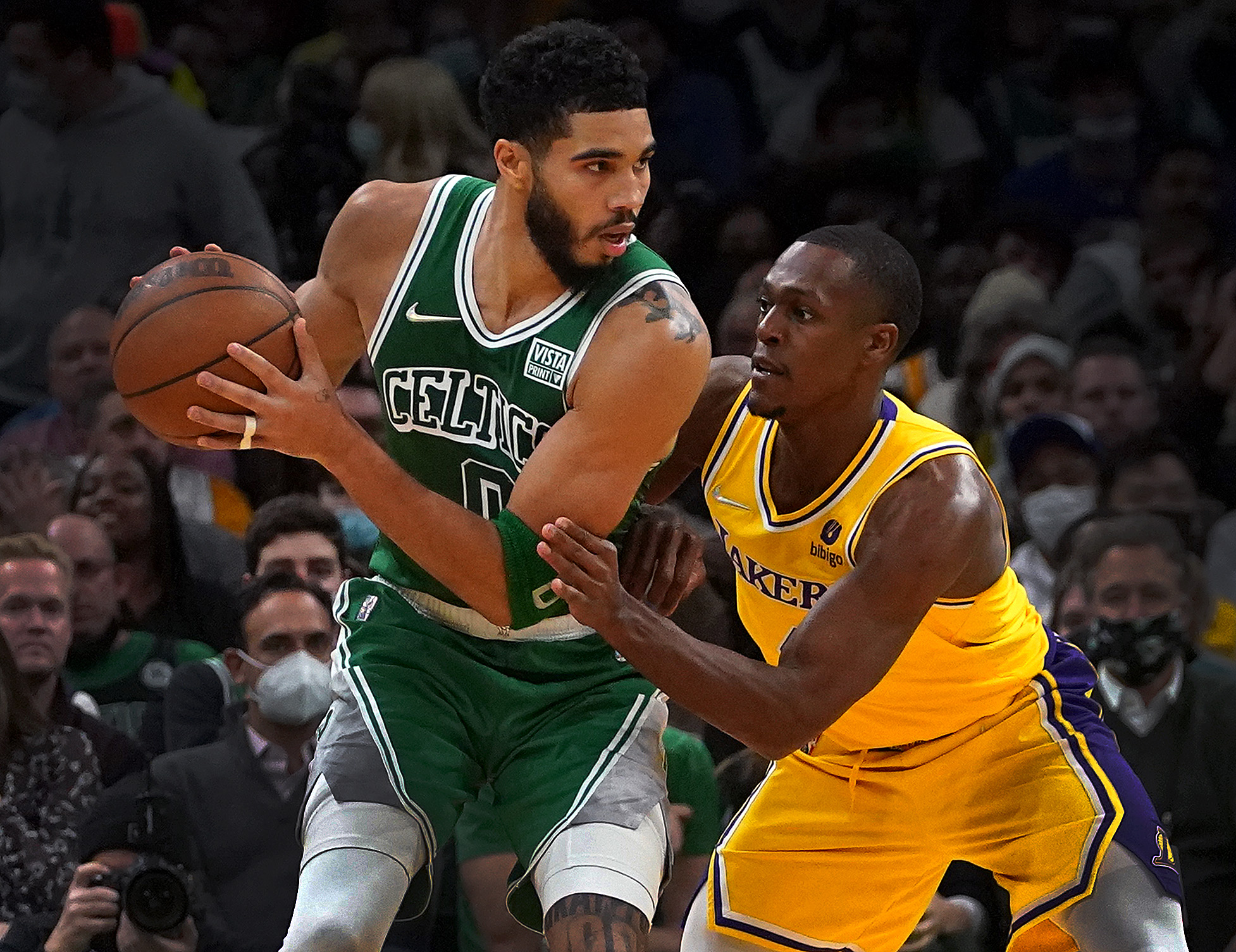 Jayson Tatum gives hilarious non-answer when asked about missed foul call  on LeBron James