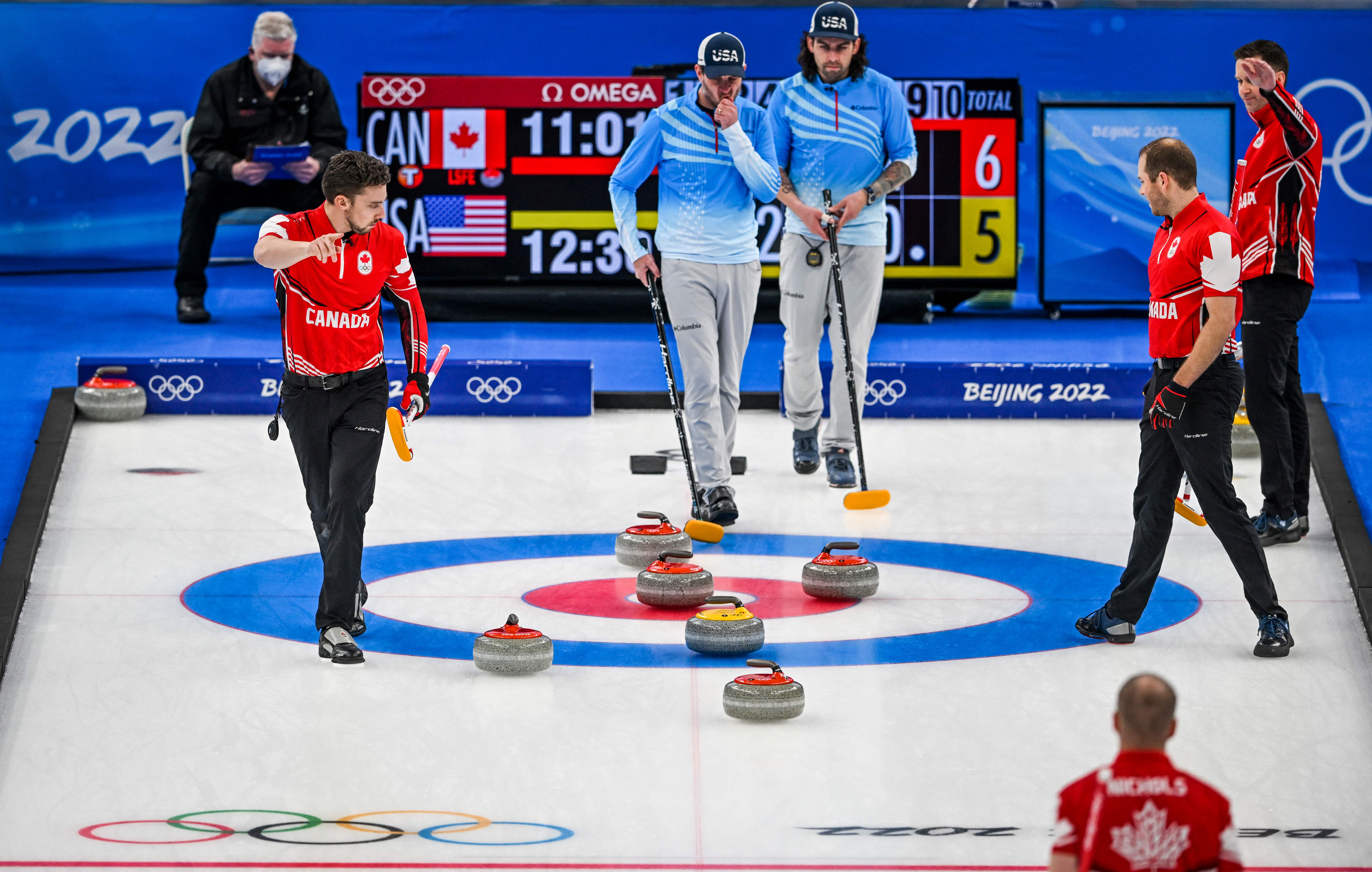 In A Battle Of The Curling Vets Brad Gushue Leads Canada To Bronze Medal Win Over John Shuster And Us The Boston Globe