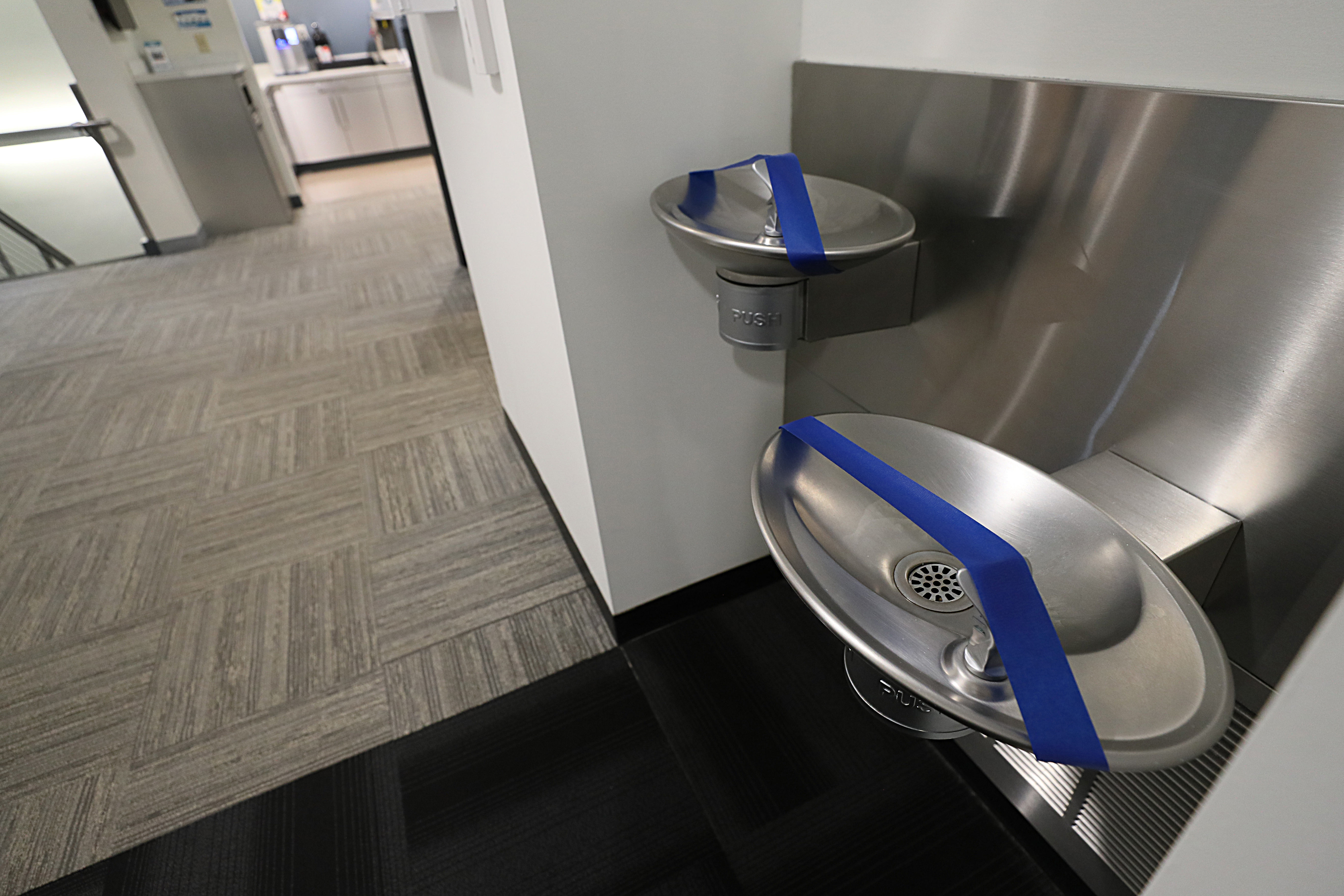 At Boston Scientific in Marlborough, water fountains were off limits.