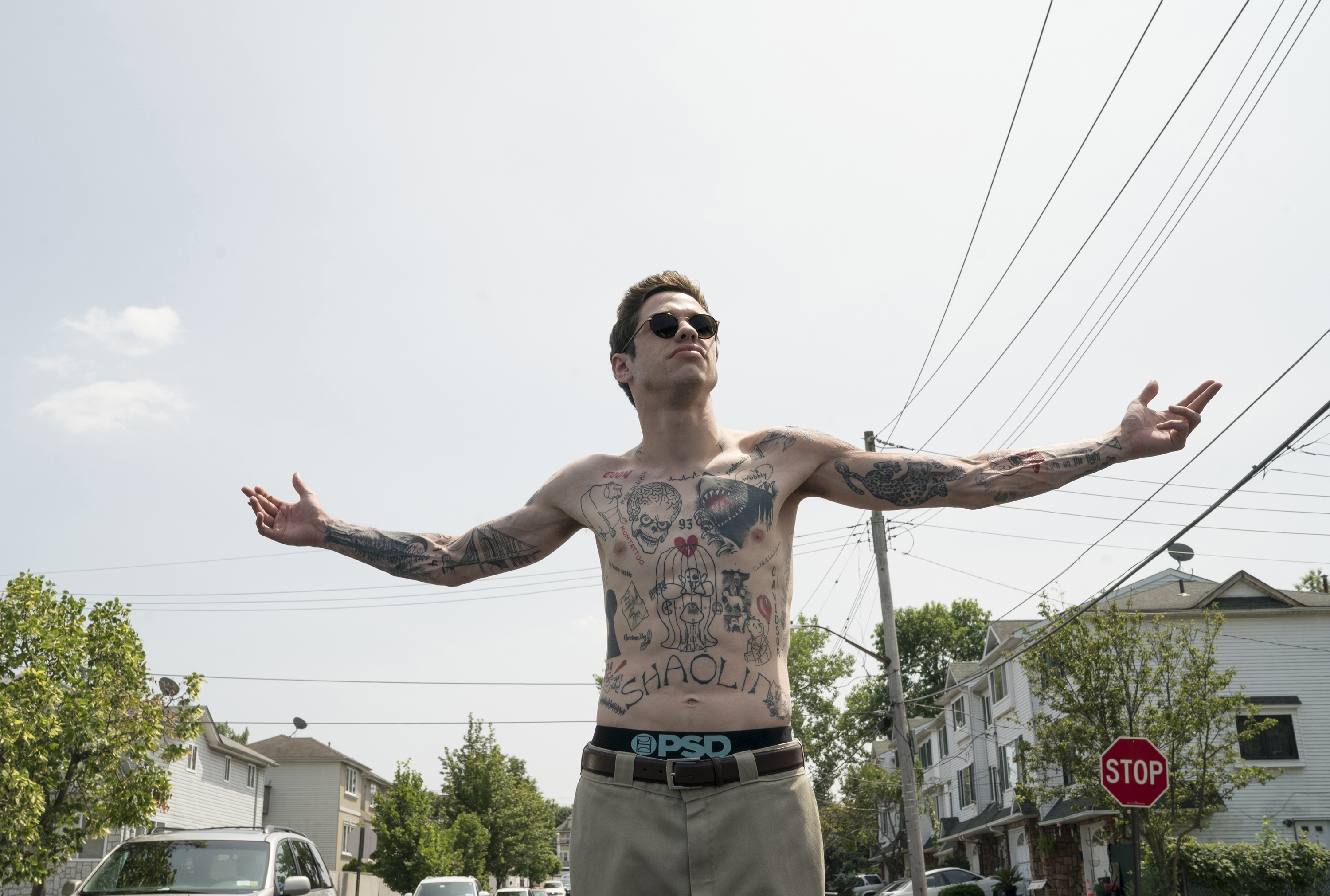 Pete Davidson in "The King of Staten Island."