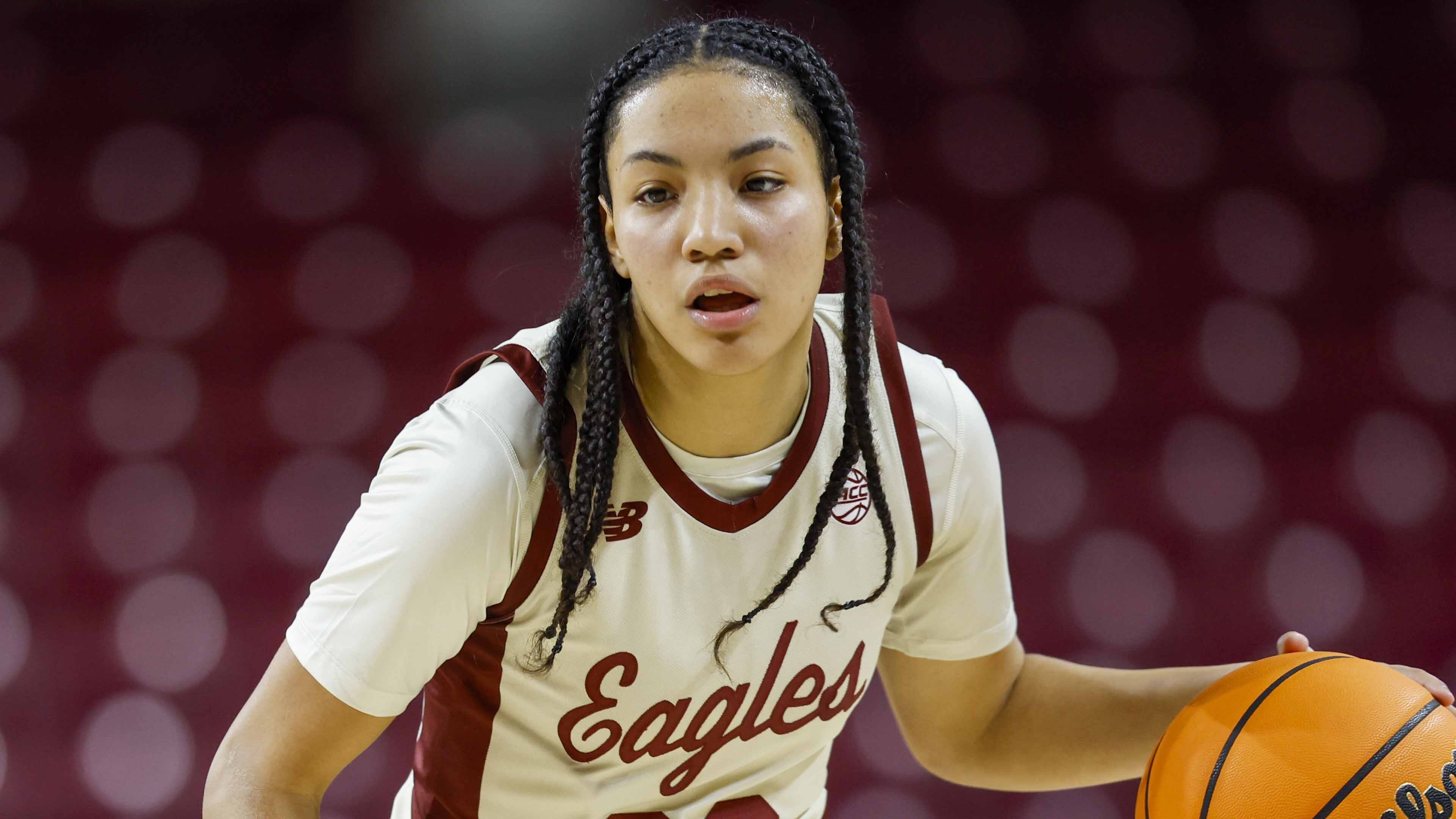 Hometown favorite Taina Mair has been an instant spark for BC women's basketball - The Boston Globe