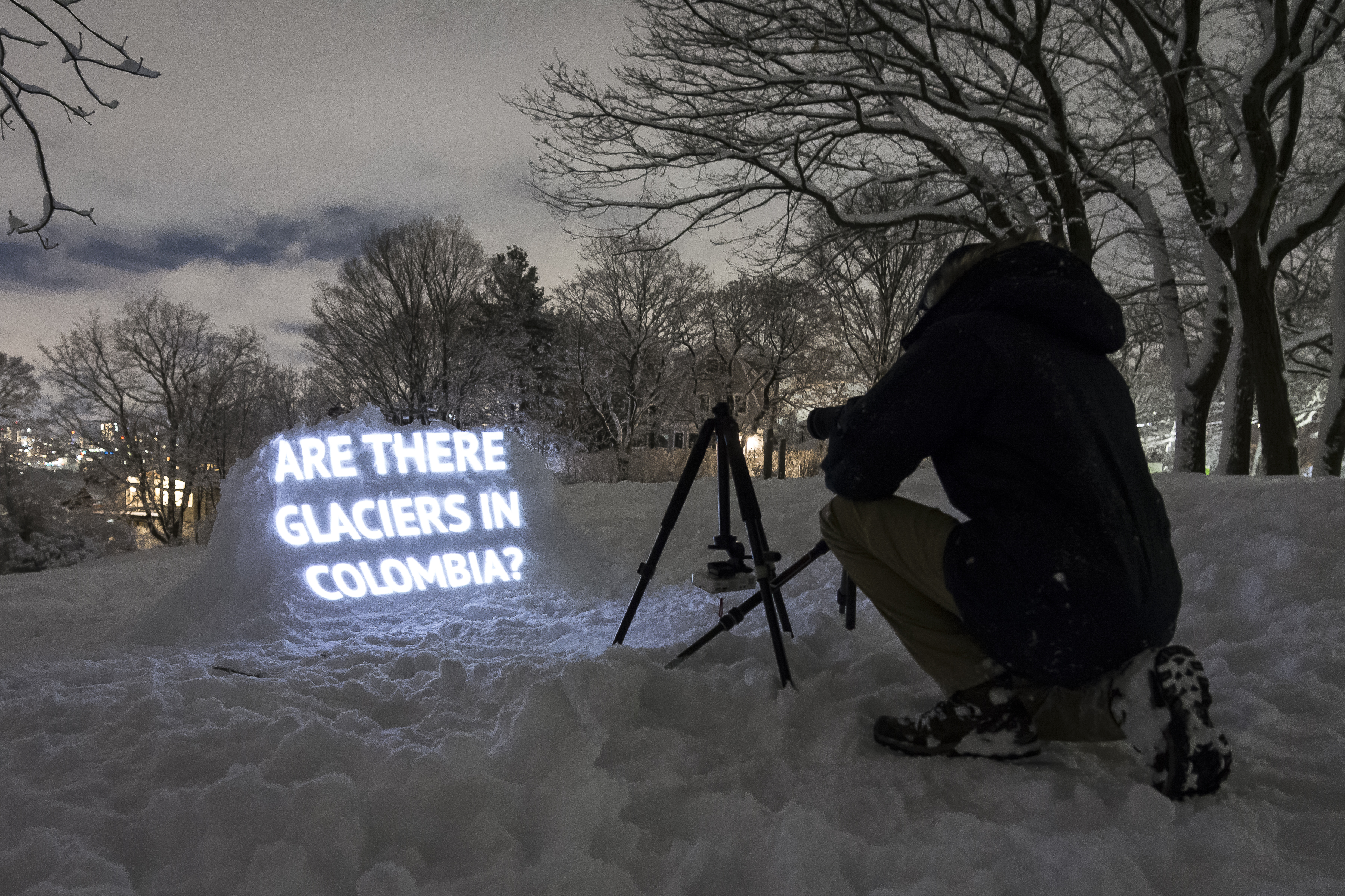 Sebastian Gonzalez Quintero's "Are there glaciers in Colombia?"