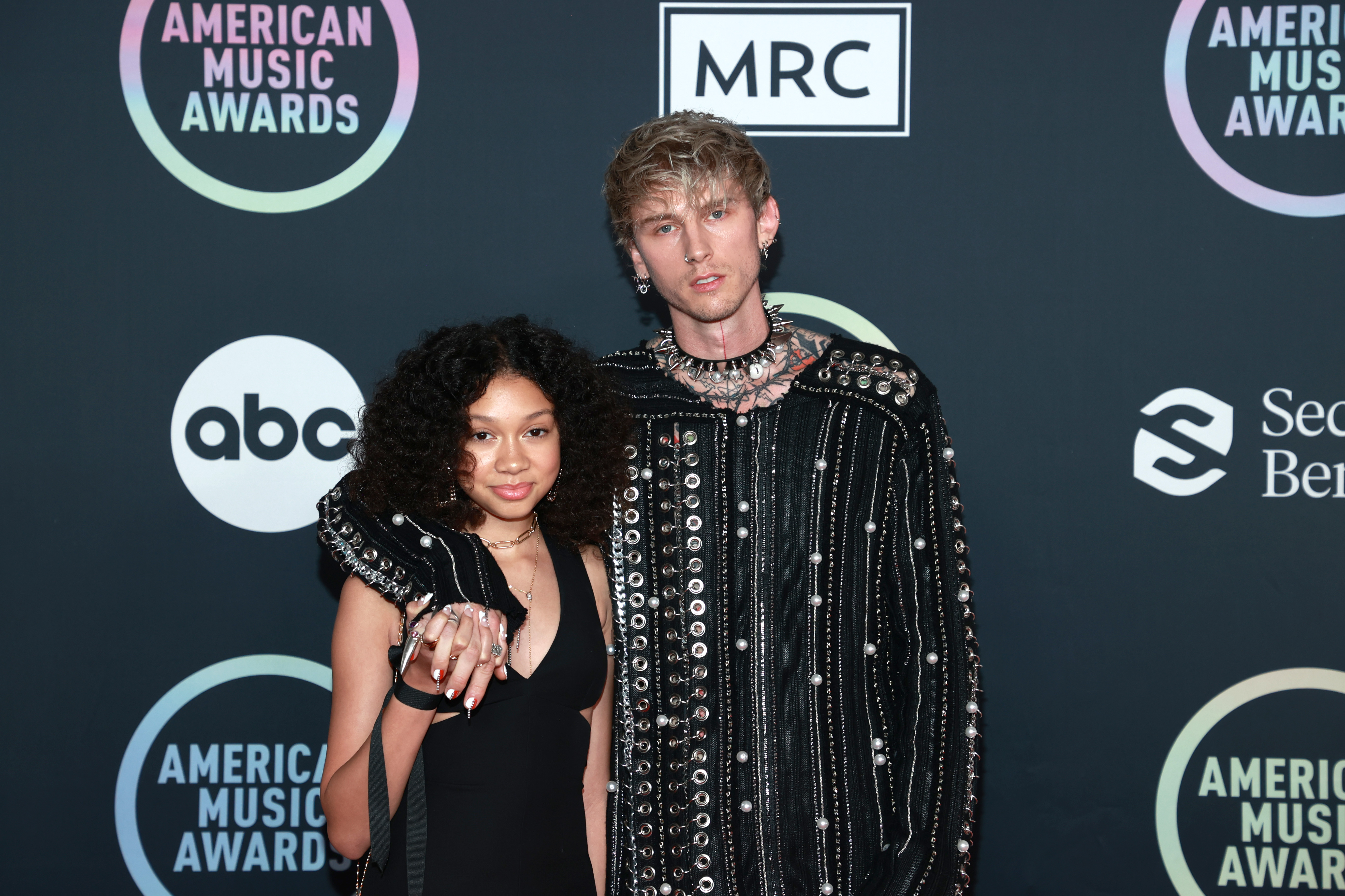 Machine Gun Kelly and daughter Casie Colson Baker.