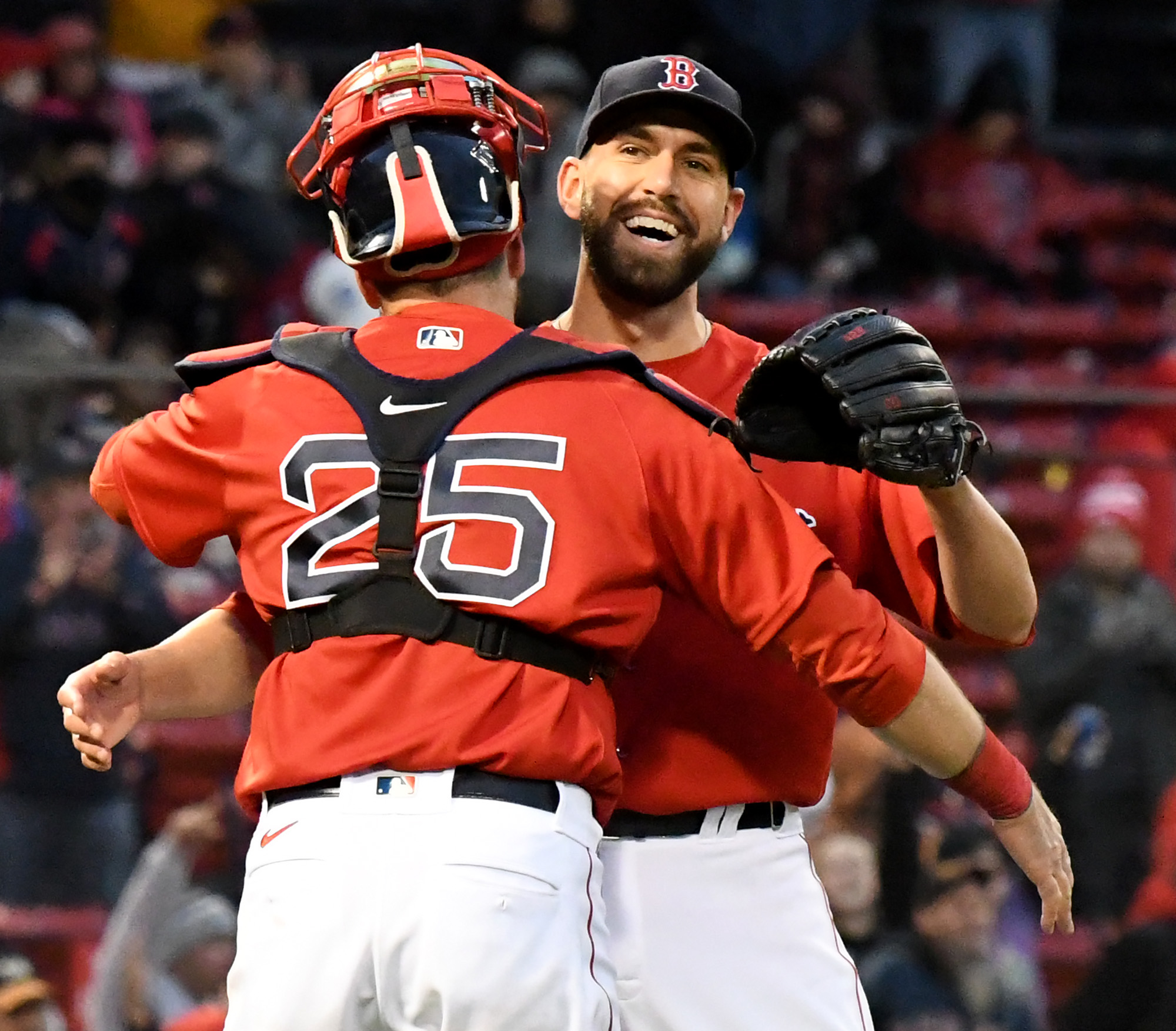 Matt Barnes is second in the American League with 14 saves.