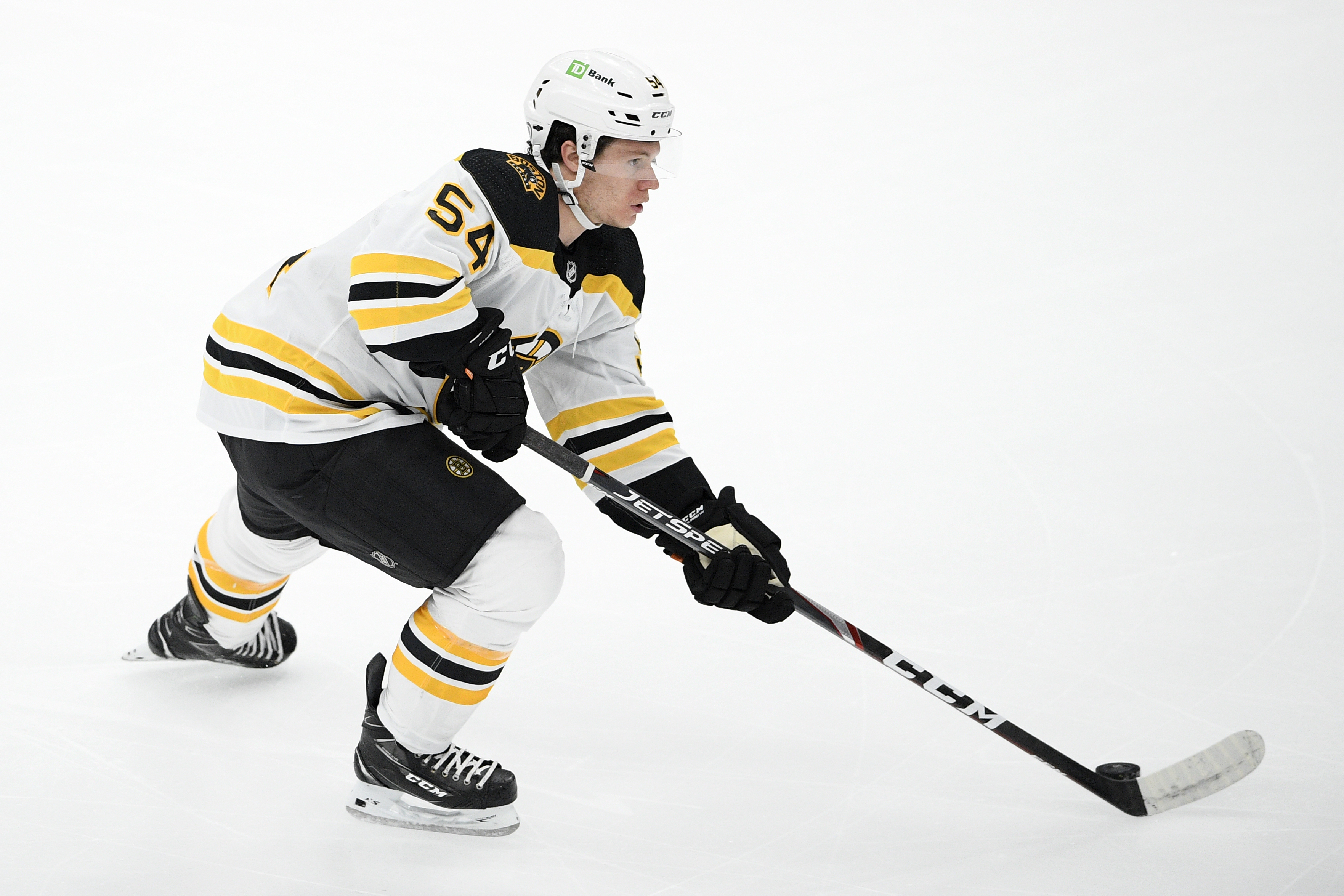 Defenseman Jack Ahcan spent the bulk of the 2020-21 season with Providence.