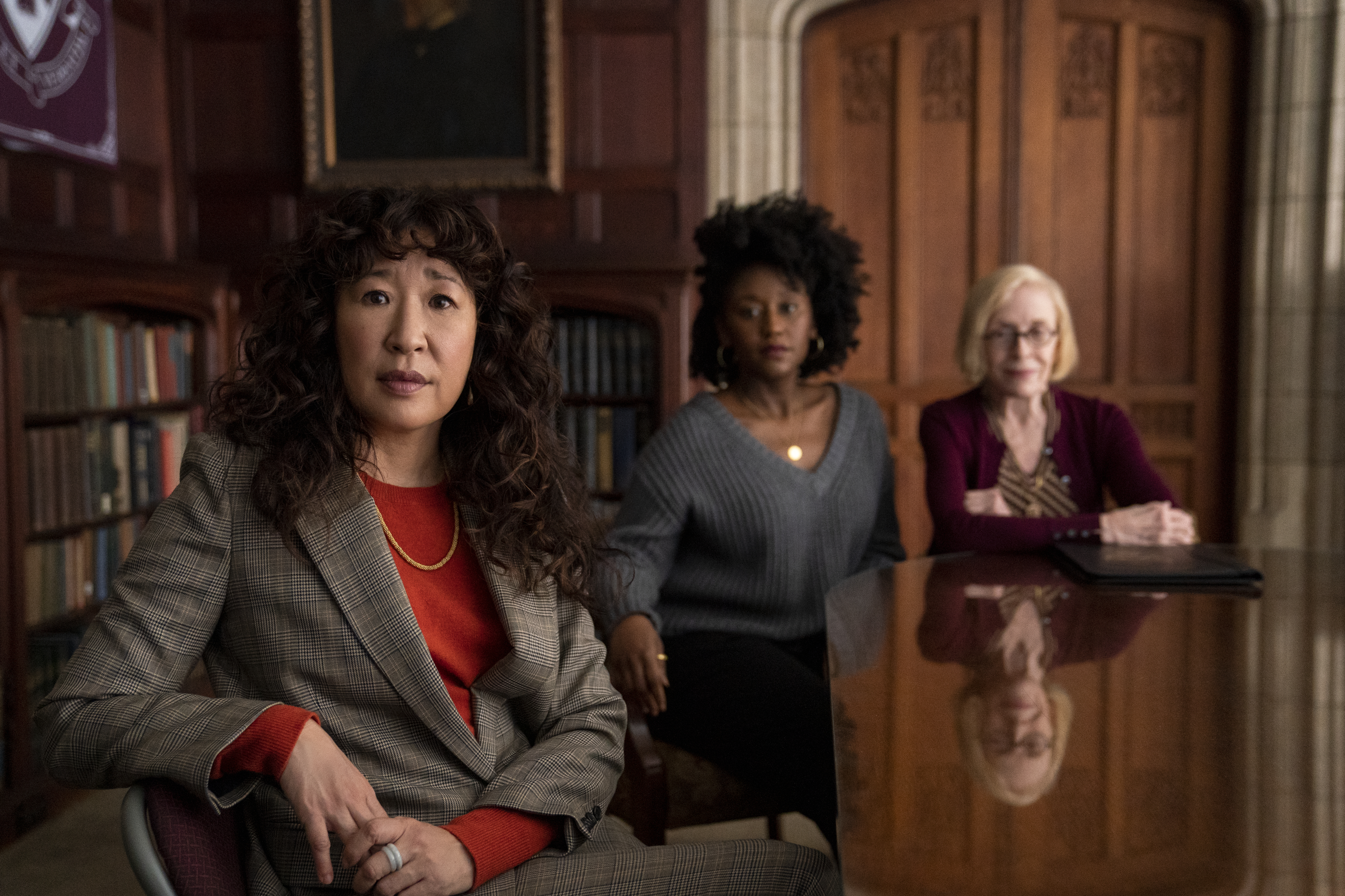 In Netflix S The Chair Sandra Oh Is On The Hot Seat The Boston Globe