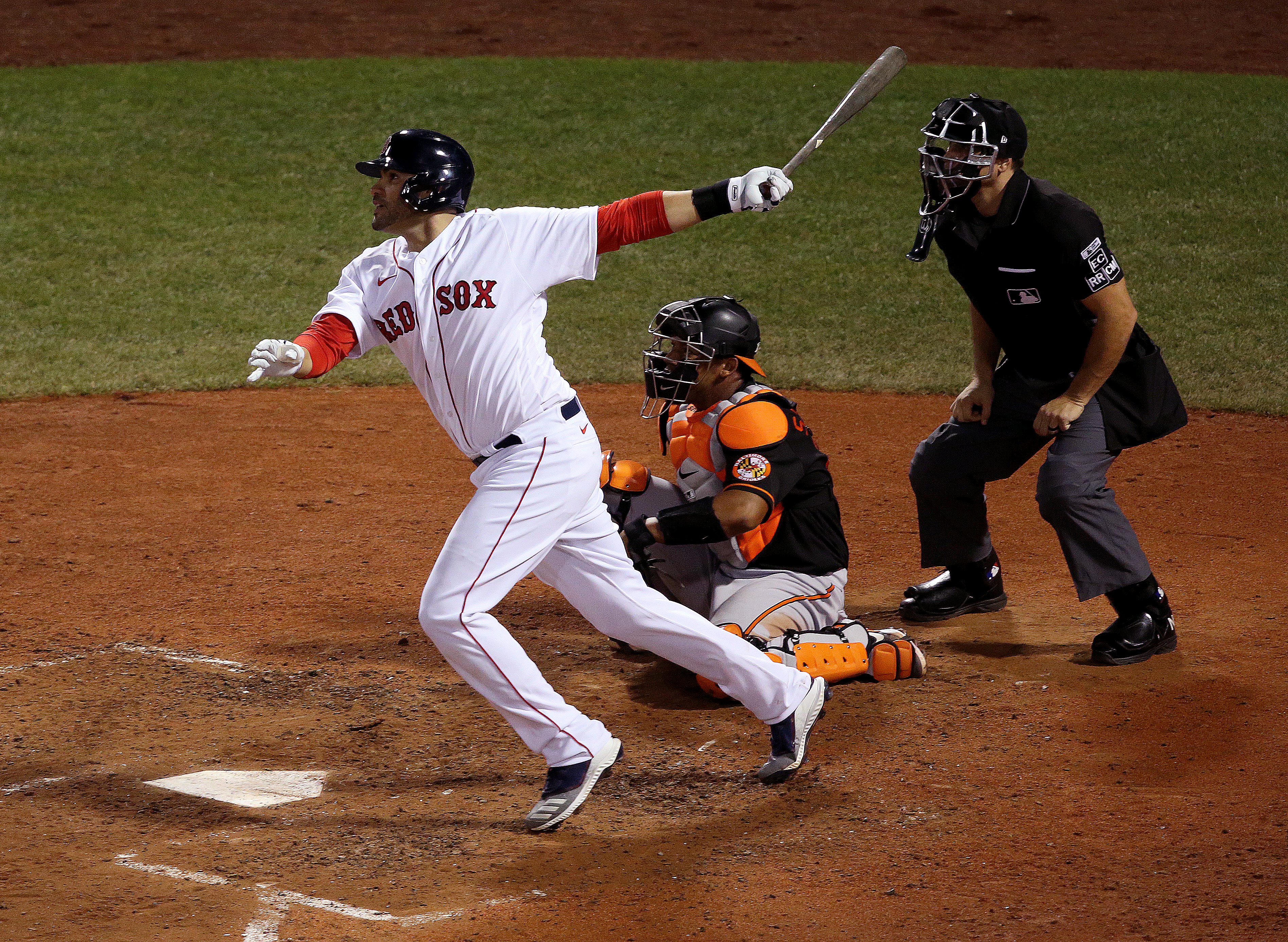 J.D. Martinez is among the hitters who are lamenting the lack of video help this season.