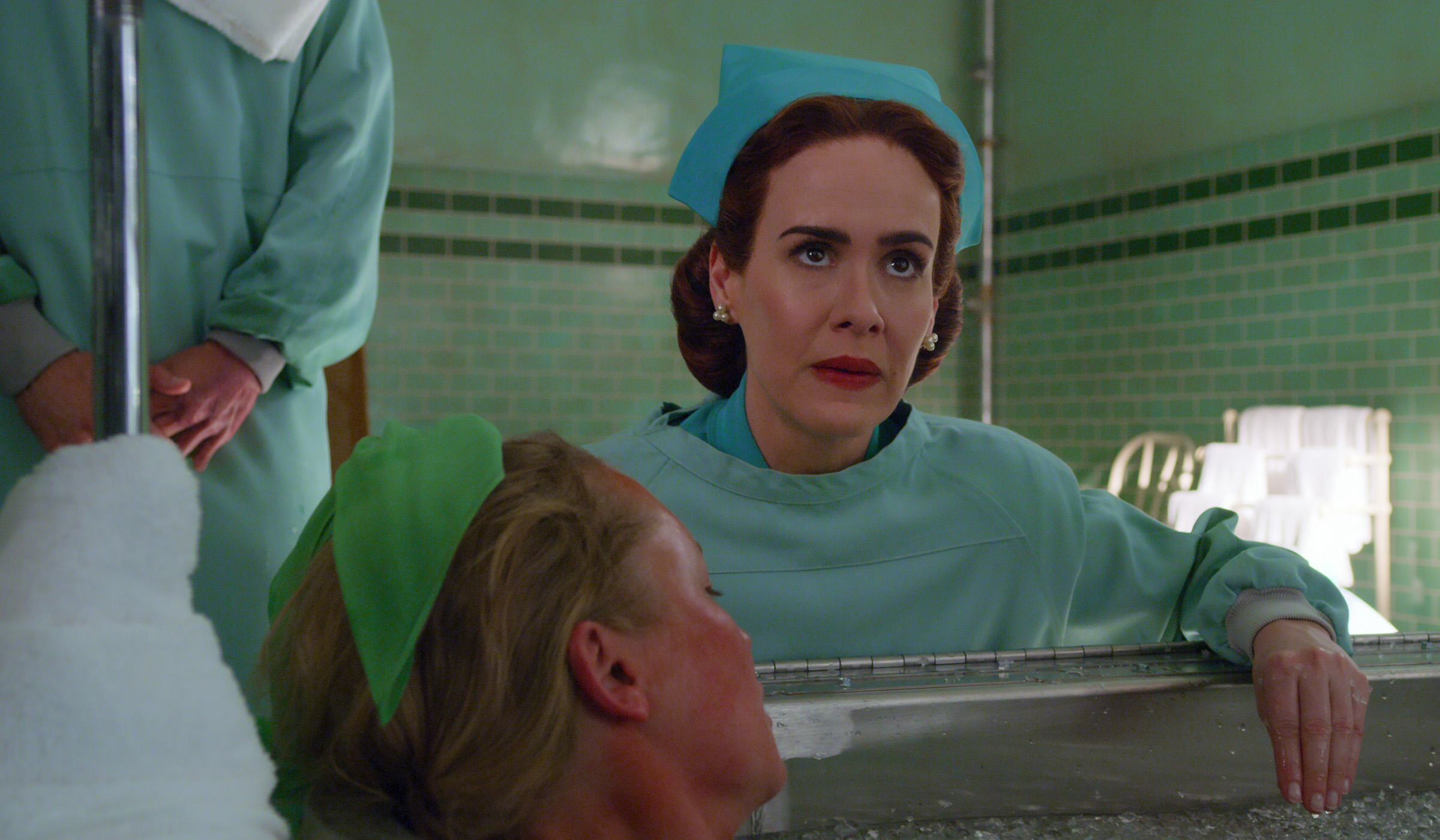 Sarah Paulson in "Ratched," which provided the back story of nurse Mildred Ratched from "One Flew Over the Cuckoo's Nest."
