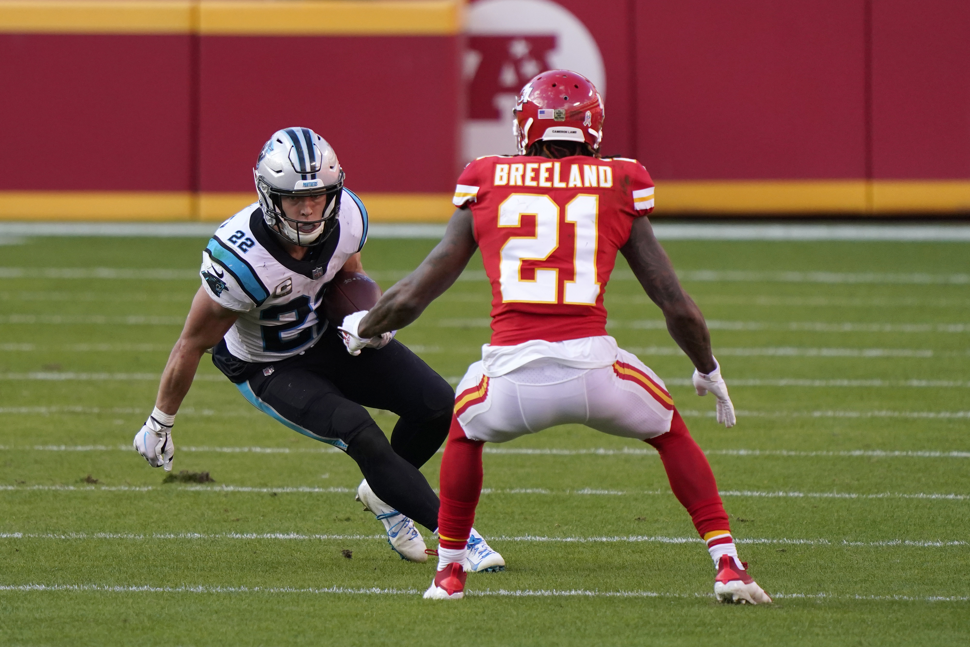 Carolina Panthers Christian McCaffrey ready to go vs. Browns