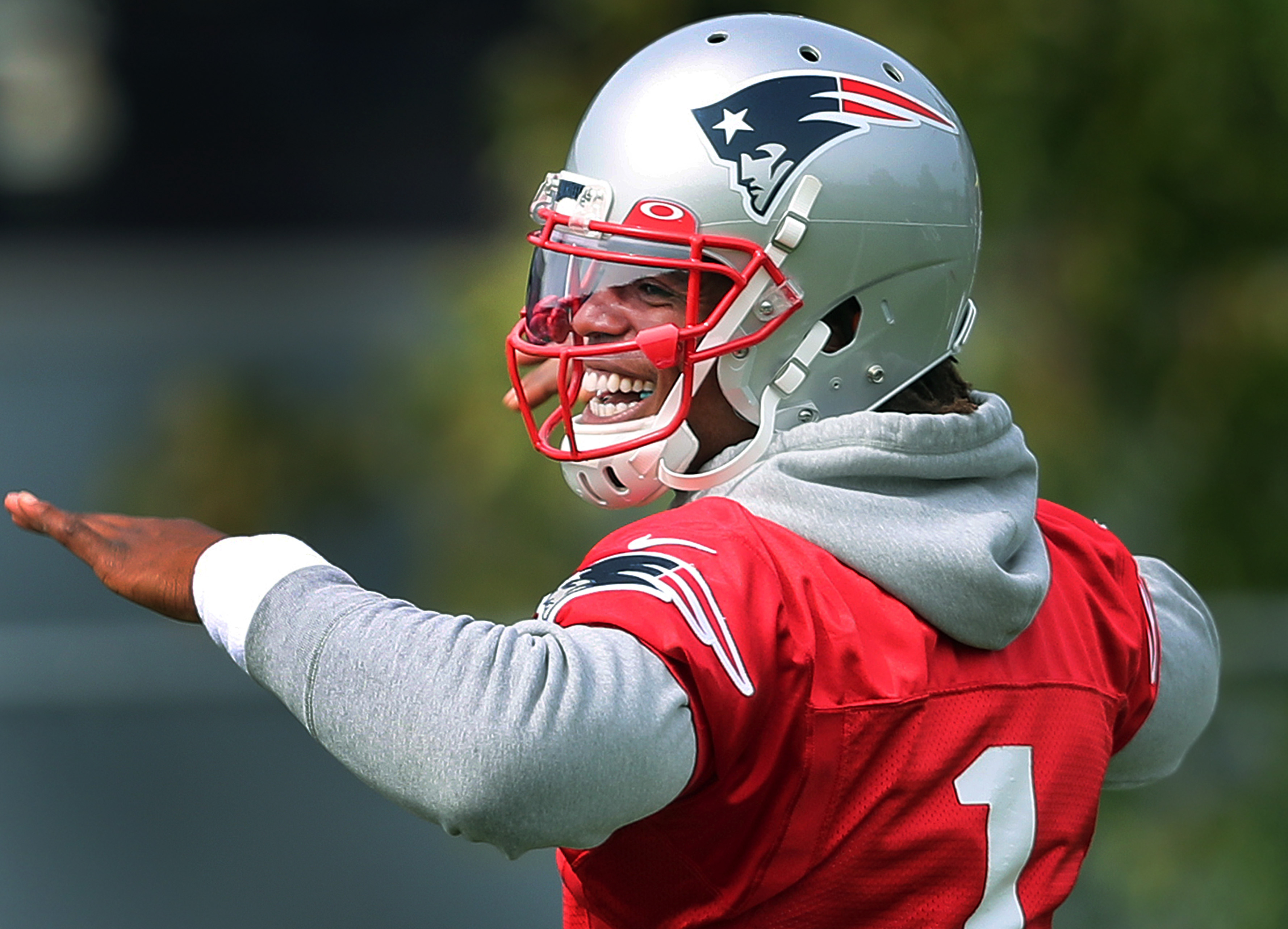 Will we see Cam Newton back on the practice field Thursday?