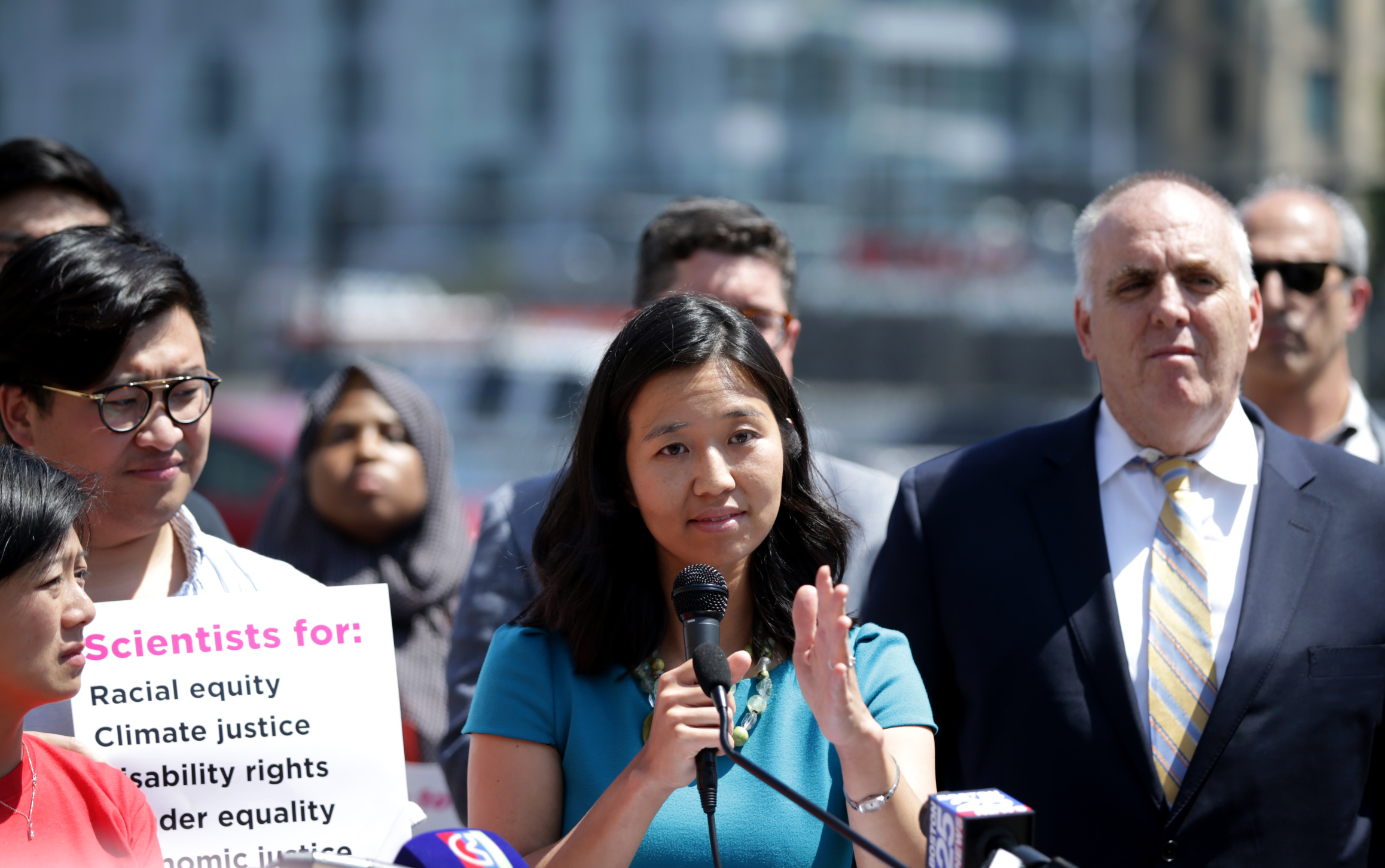 Michelle Wu was the first candidate to jump into the race last September.