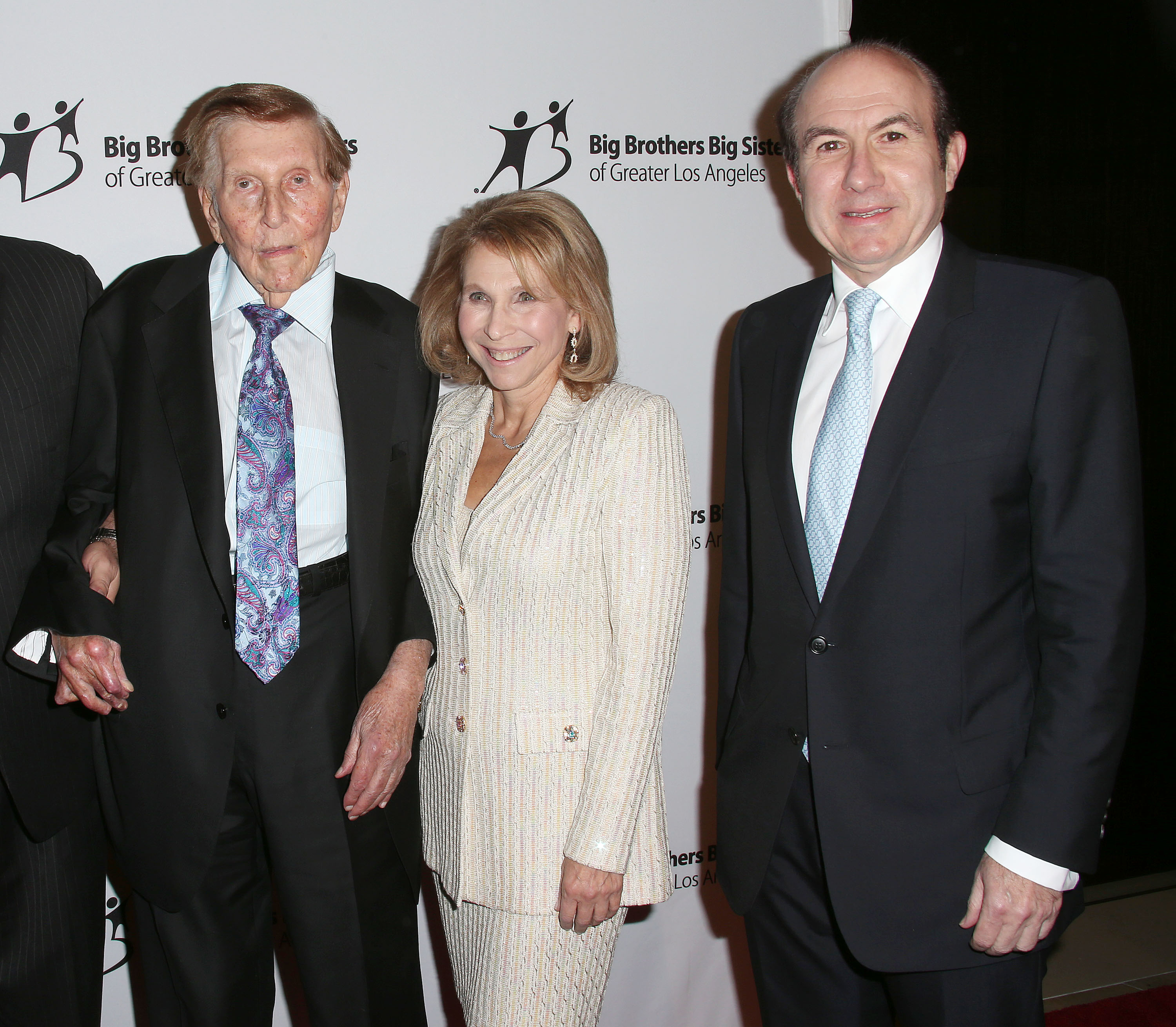 Mr. Redstone and Shari Redstone with Philippe Dauman, president and CEO of Viacom in 2012 in Beverly Hills.