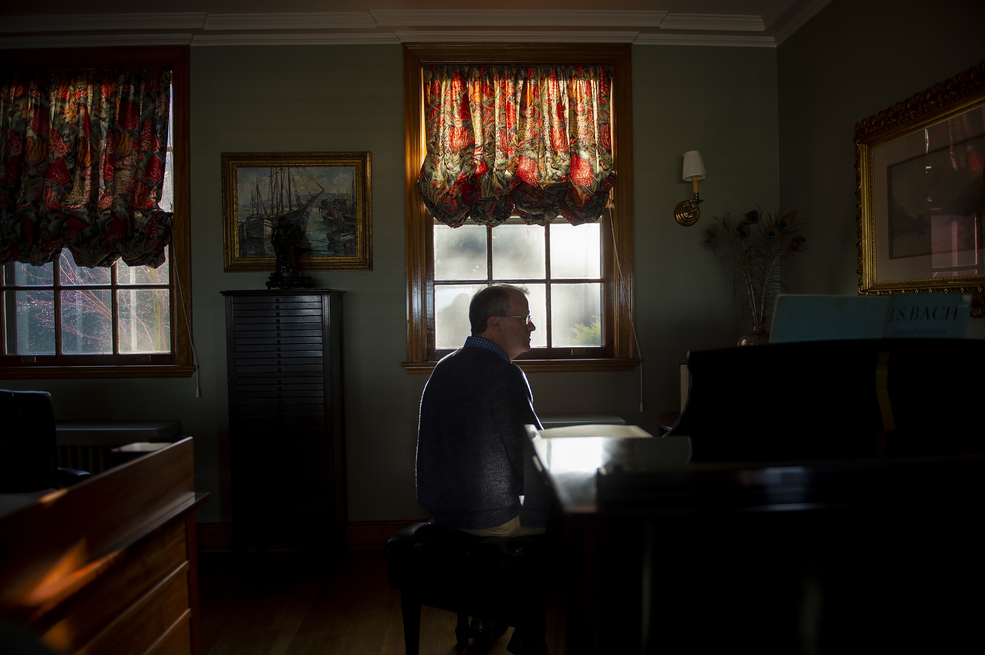 Dr. Daniel Gibbs, a neurologist who tested positive for Alzheimer's disease.