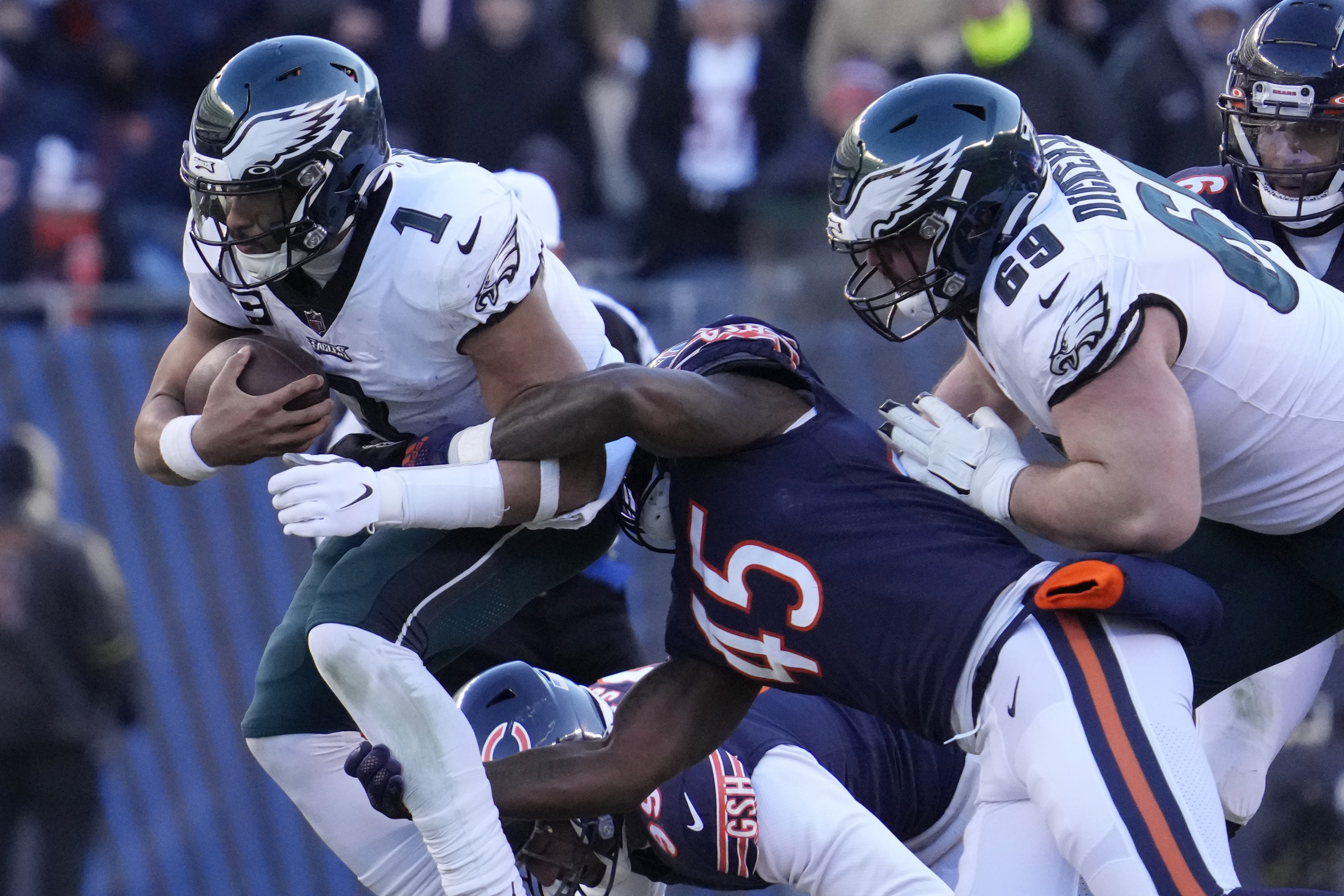 Jalen Hurts, Eagles broke a long-standing touchdowns record at NFC  Championship