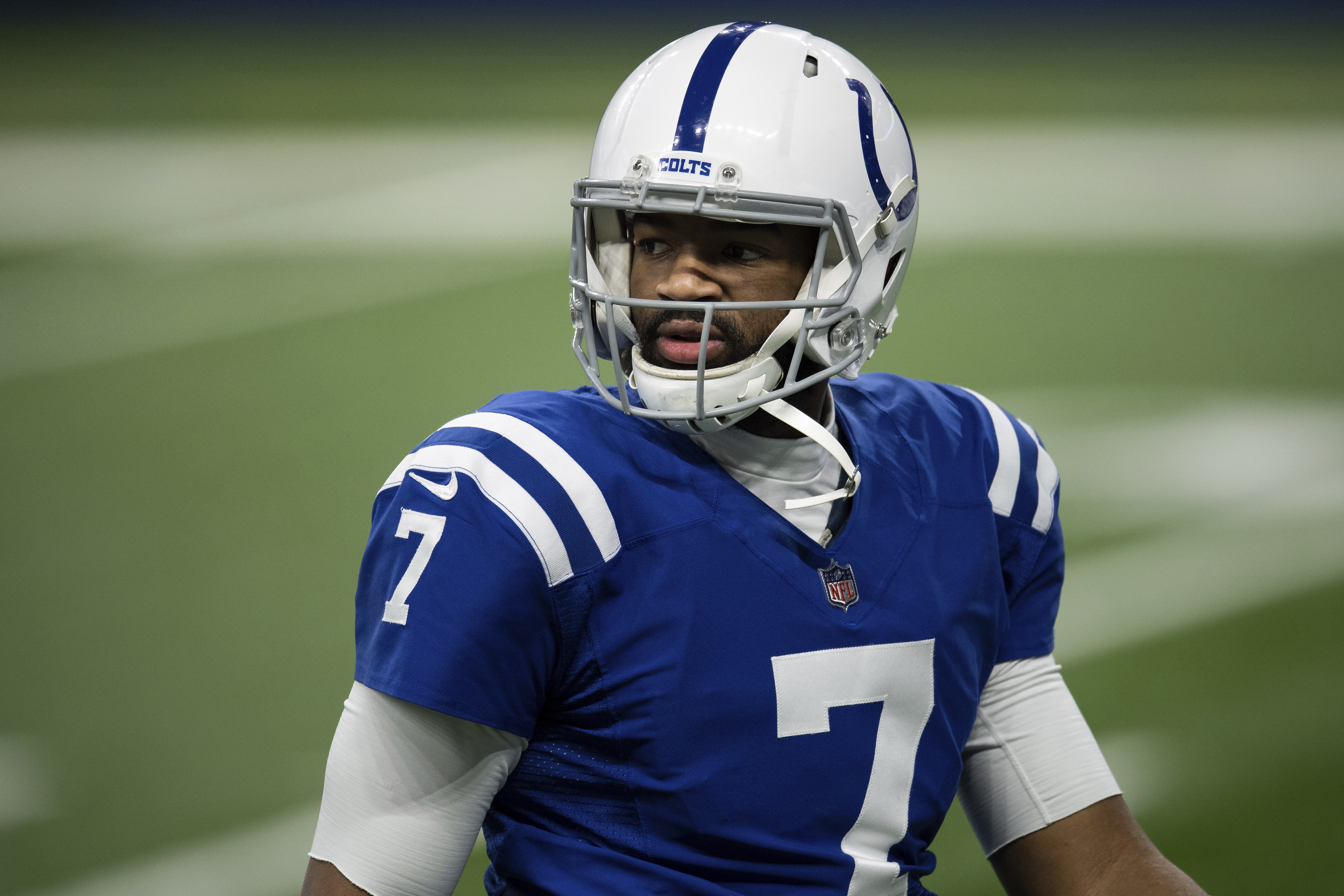 Jacoby Brissett is a free agent this offseason.