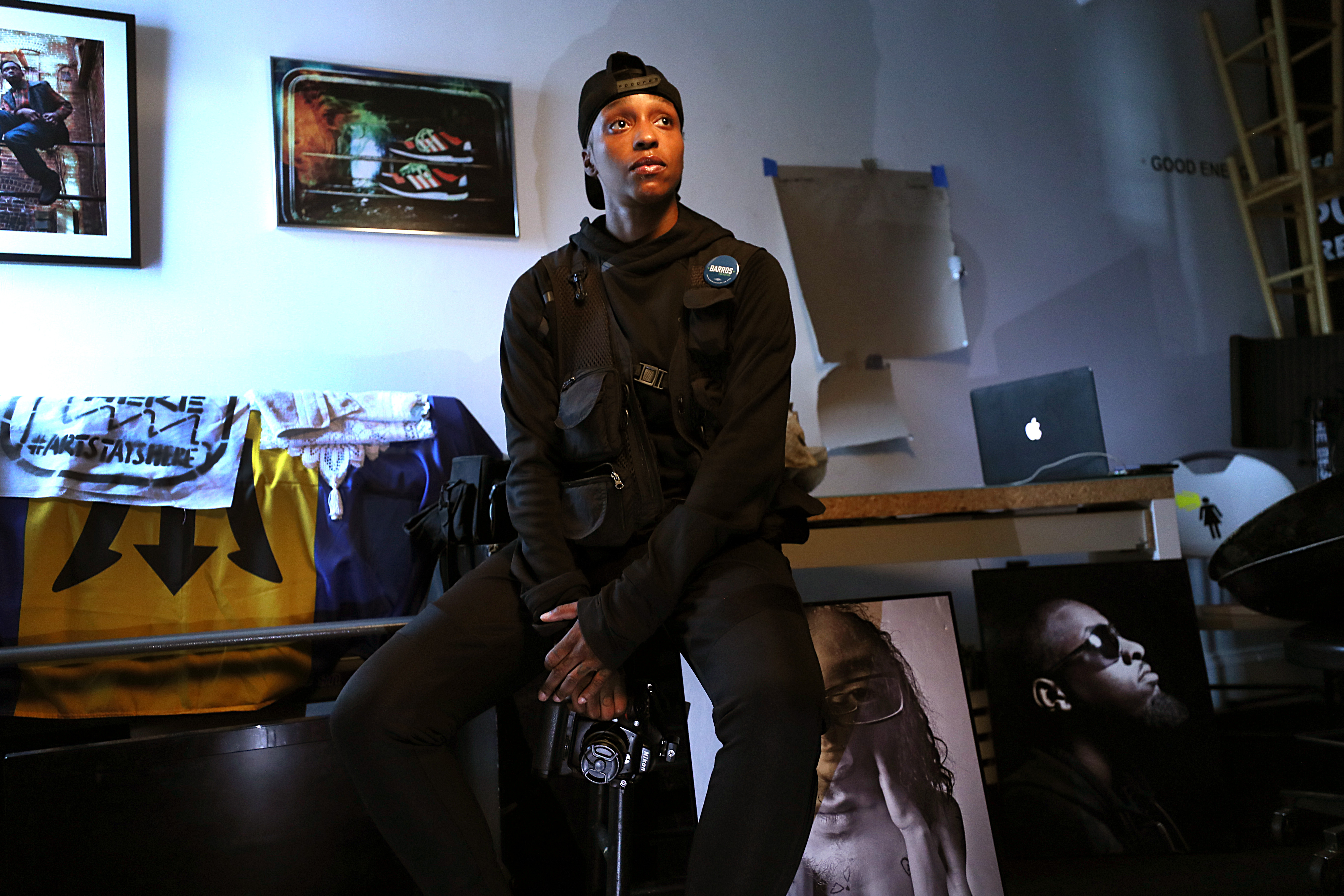 Artist and photographer Jaypix Belmer is among the 44 Humphreys Street Studios tenants, who have made their own offer to buy the property.