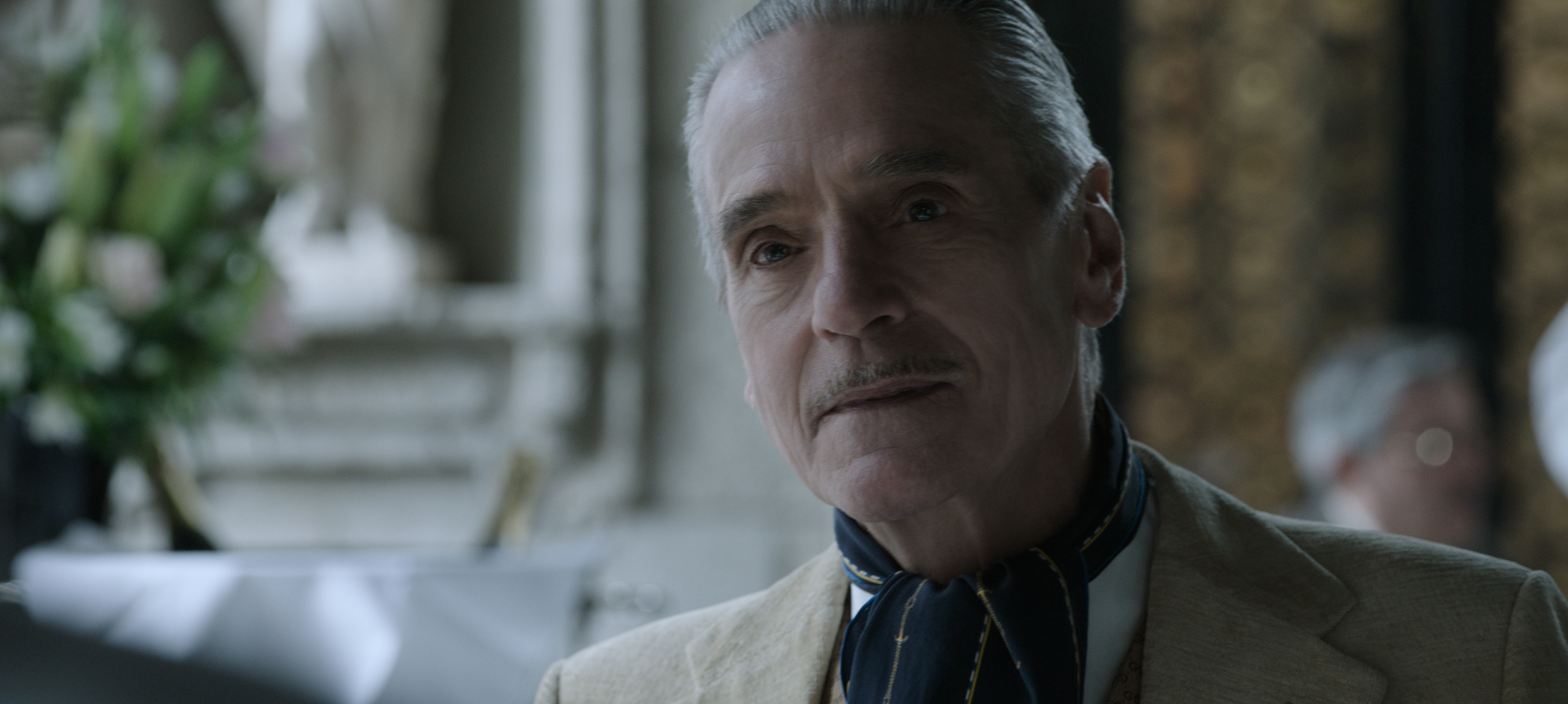 Jeremy Irons in "Gucci House."