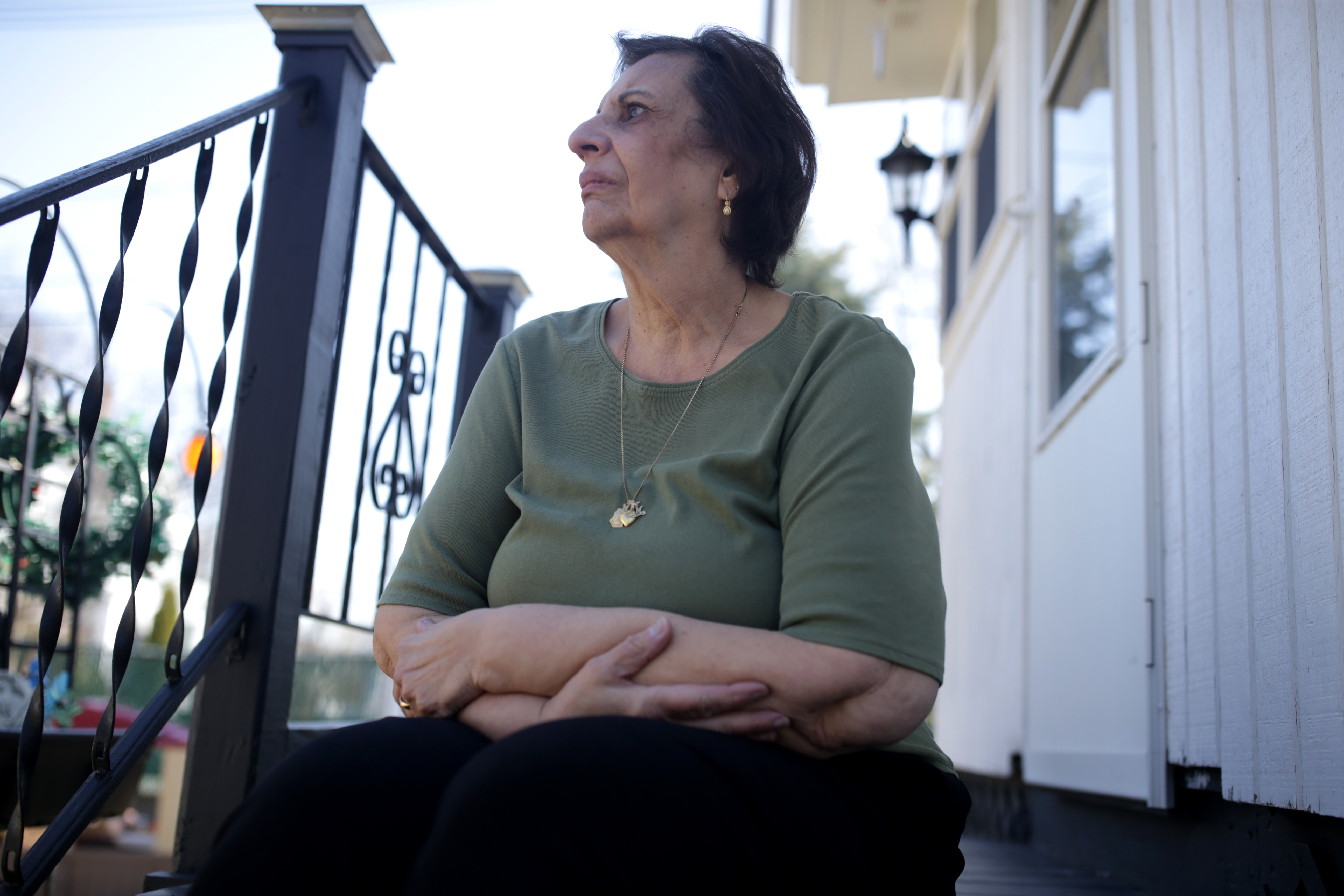 Vincenza Bitto of Brockton, Mass., lost both her husband and her son-in-law to COVID-19 in March.
