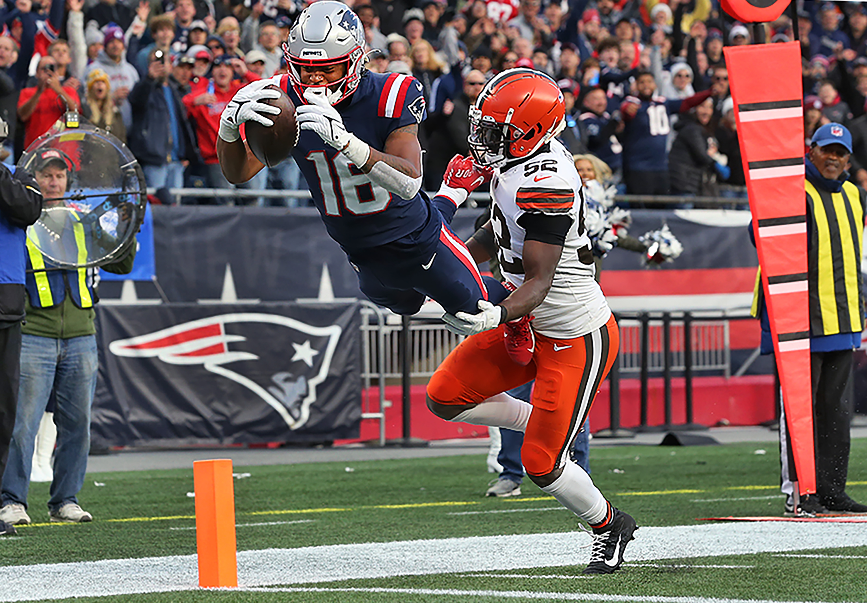 Patriots WR Jakobi Meyers finally scores first TD of NFL career in