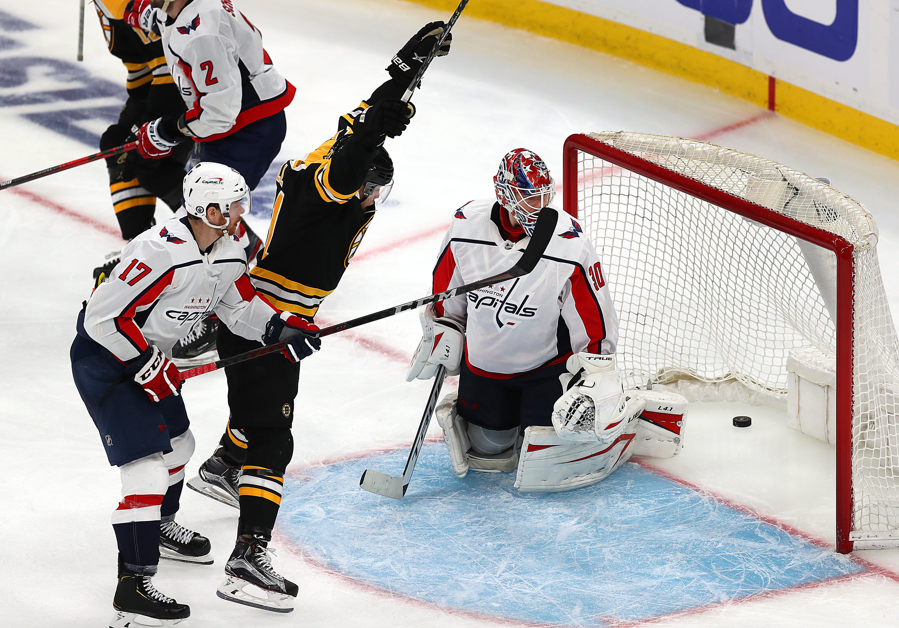 Capitals rookie goalie Ilya Samsonov 