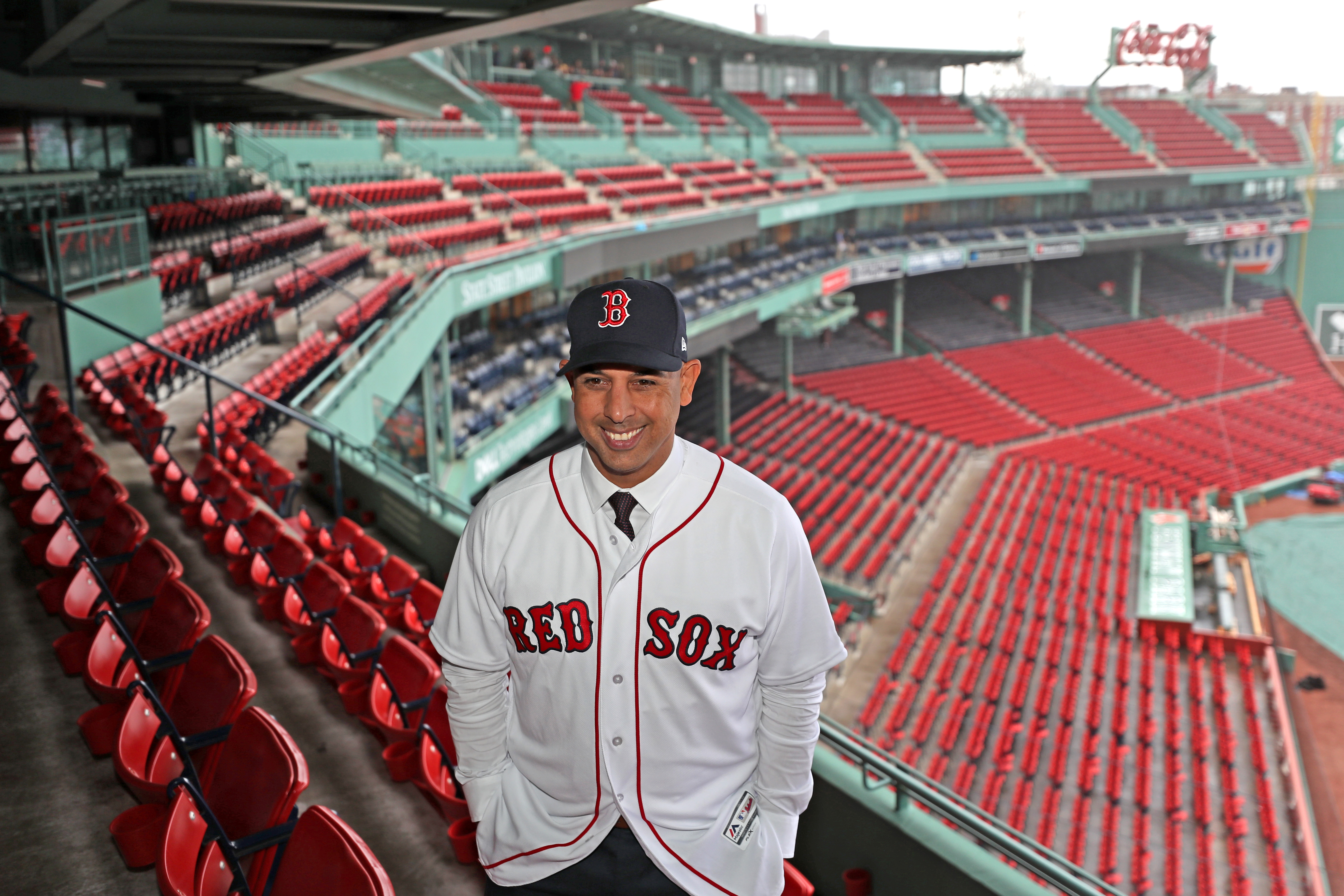 Andrew Benintendi Boston Red Sox Majestic 2018 World Series Flex