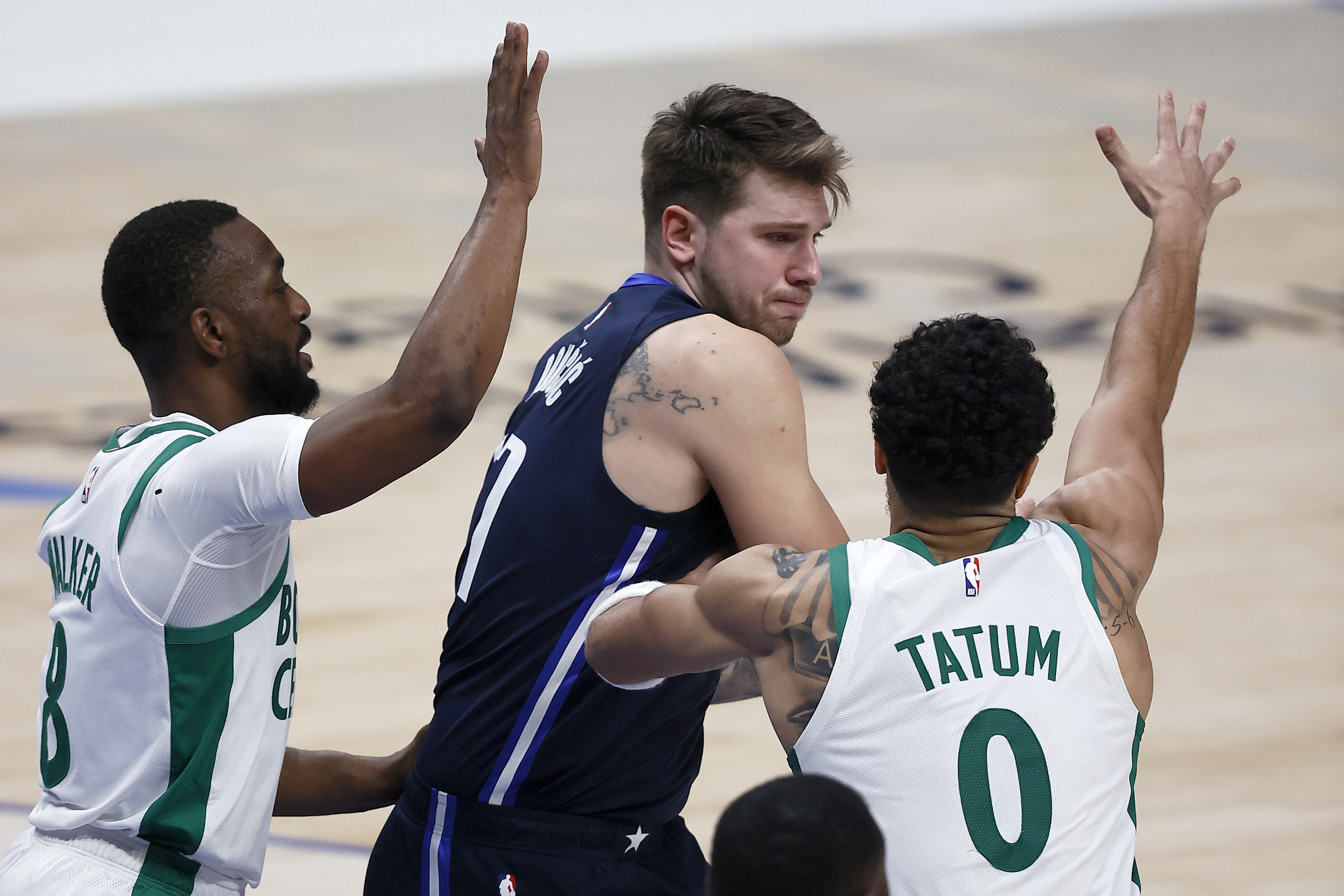 The Mavericks lose Luka Doncic for at least a couple of games after
