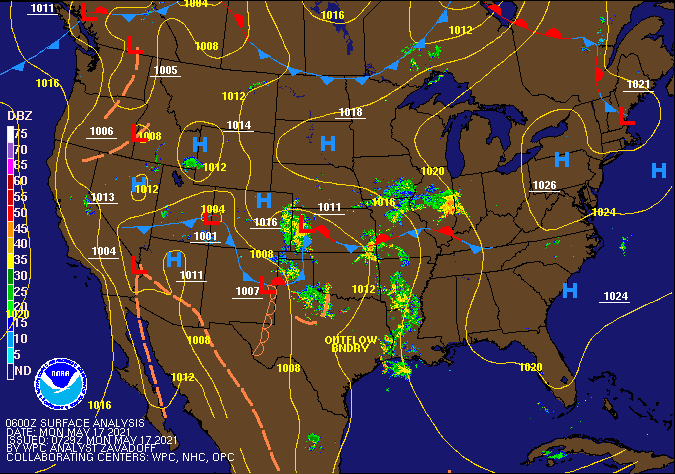 A fair-weather system will continue to be the main influence this week.