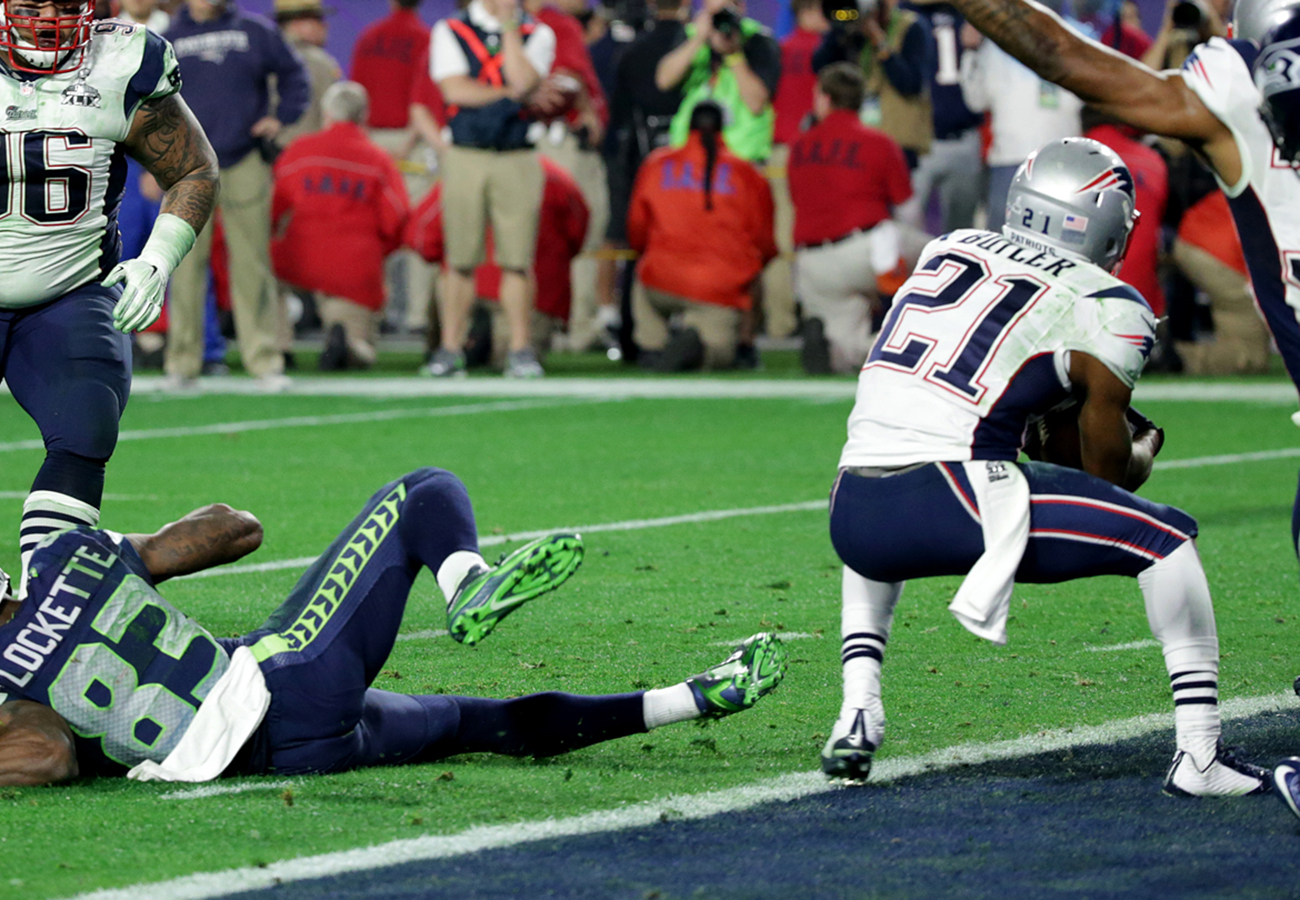 Malcolm Butler's Super Bowl interception started with a mistake