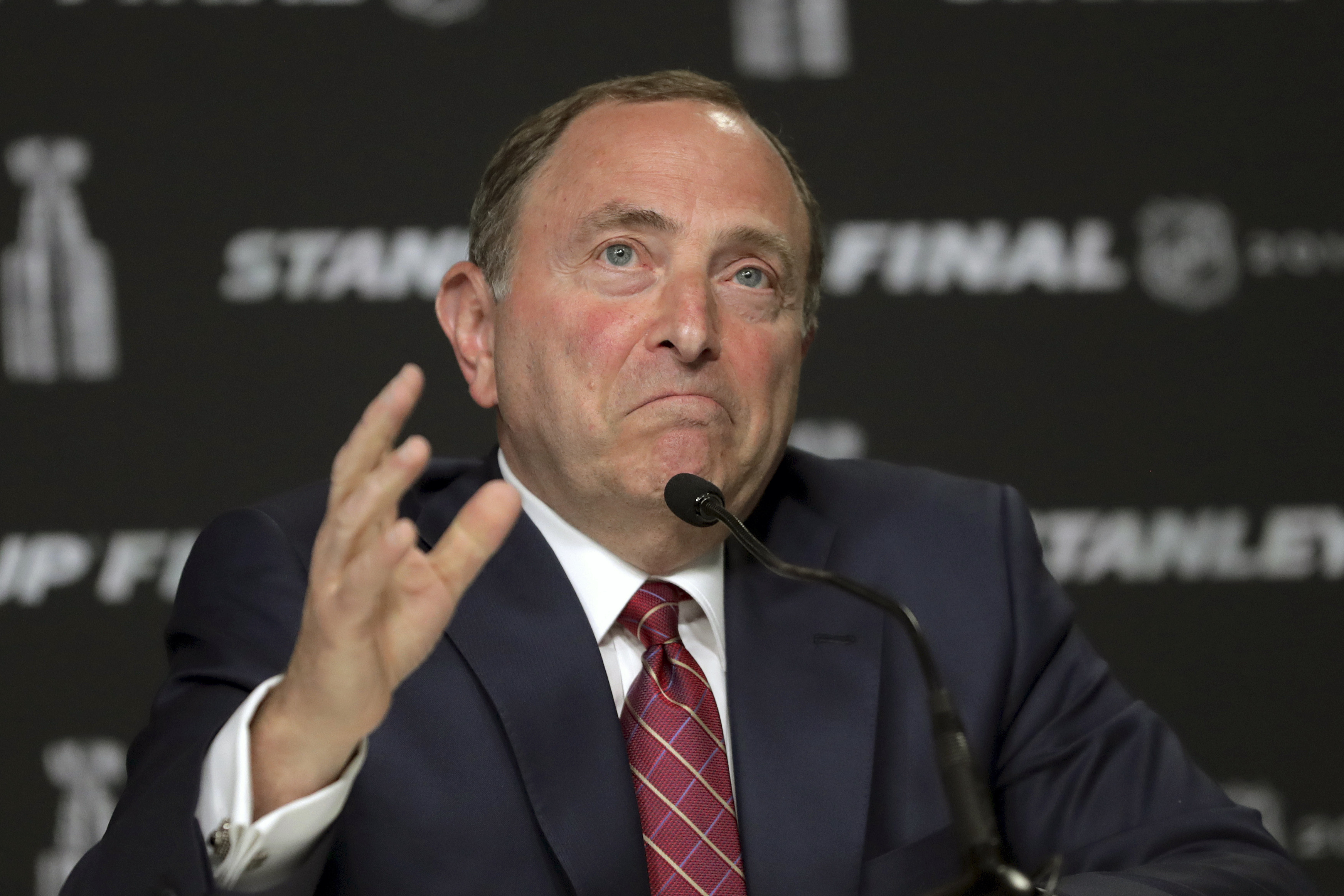 Gary Bettman and the NHL got some good news Monday.