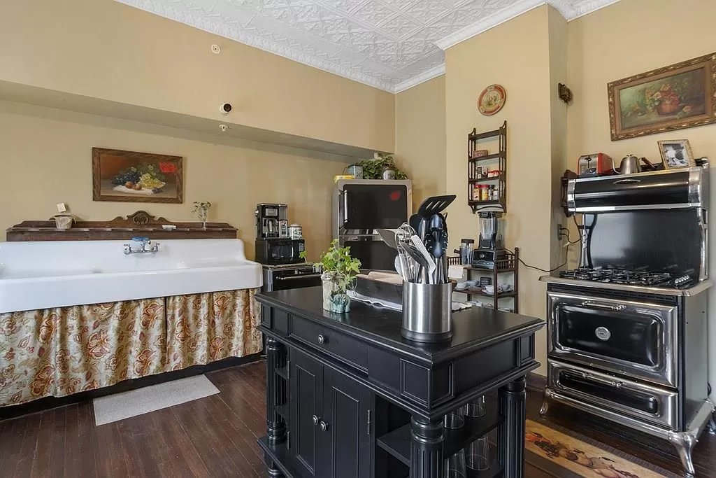The kitchen at 306 French St. in Fall River.