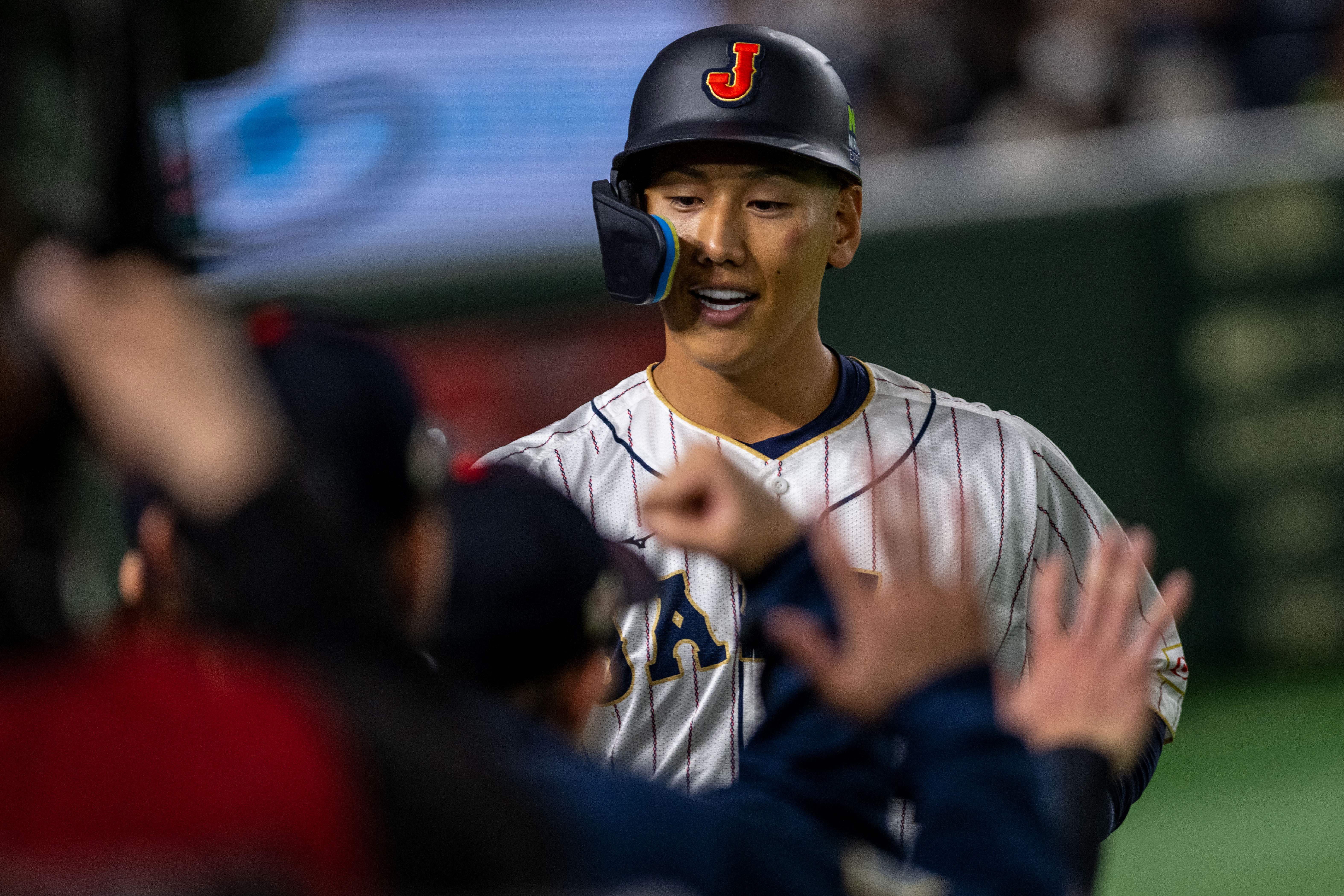 Red Sox' Masataka Yoshida blasts three-run homer for Japan to tie