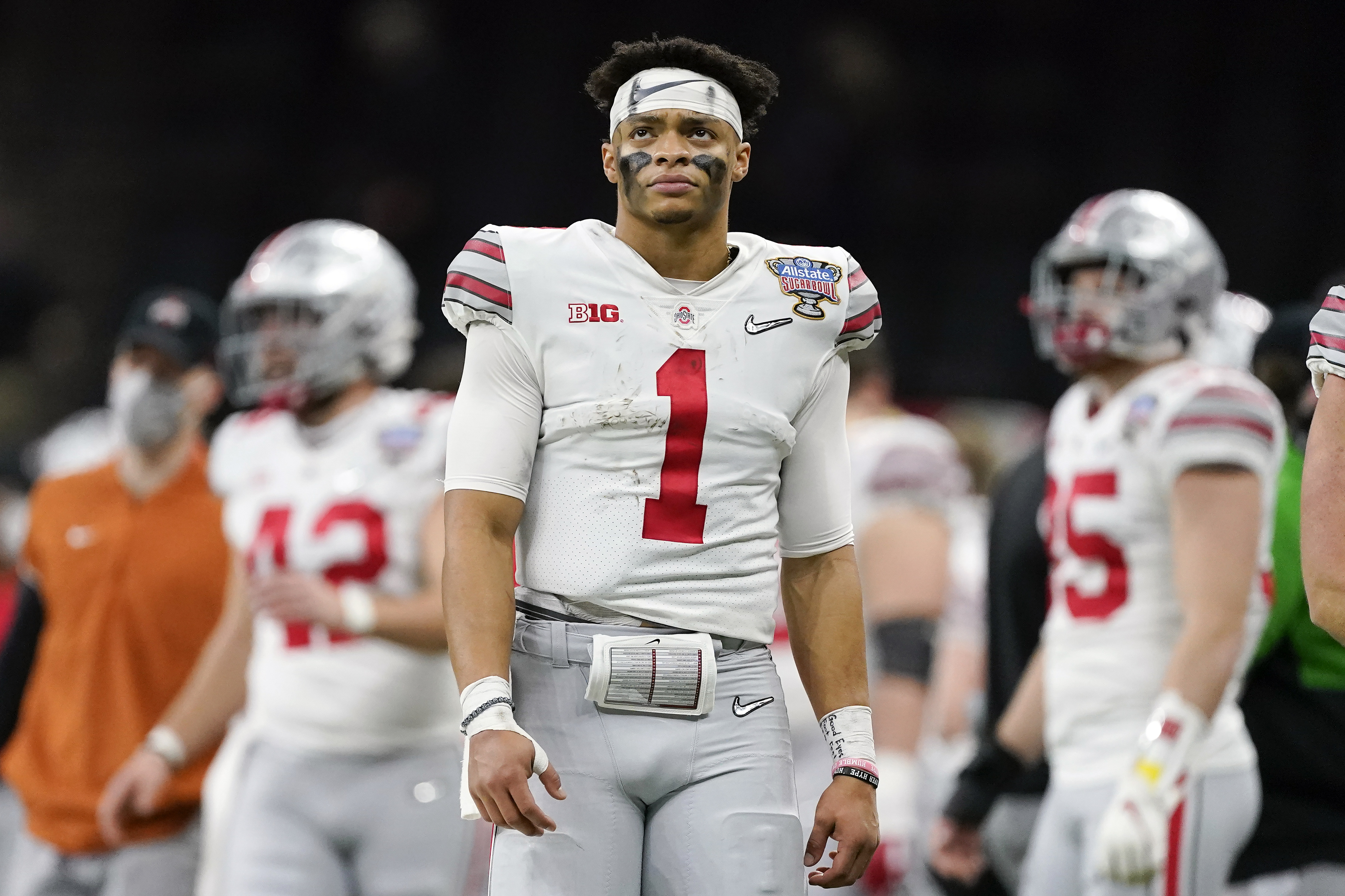 Justin Fields threw 63 touchdowns the last two seasons for Ohio State.