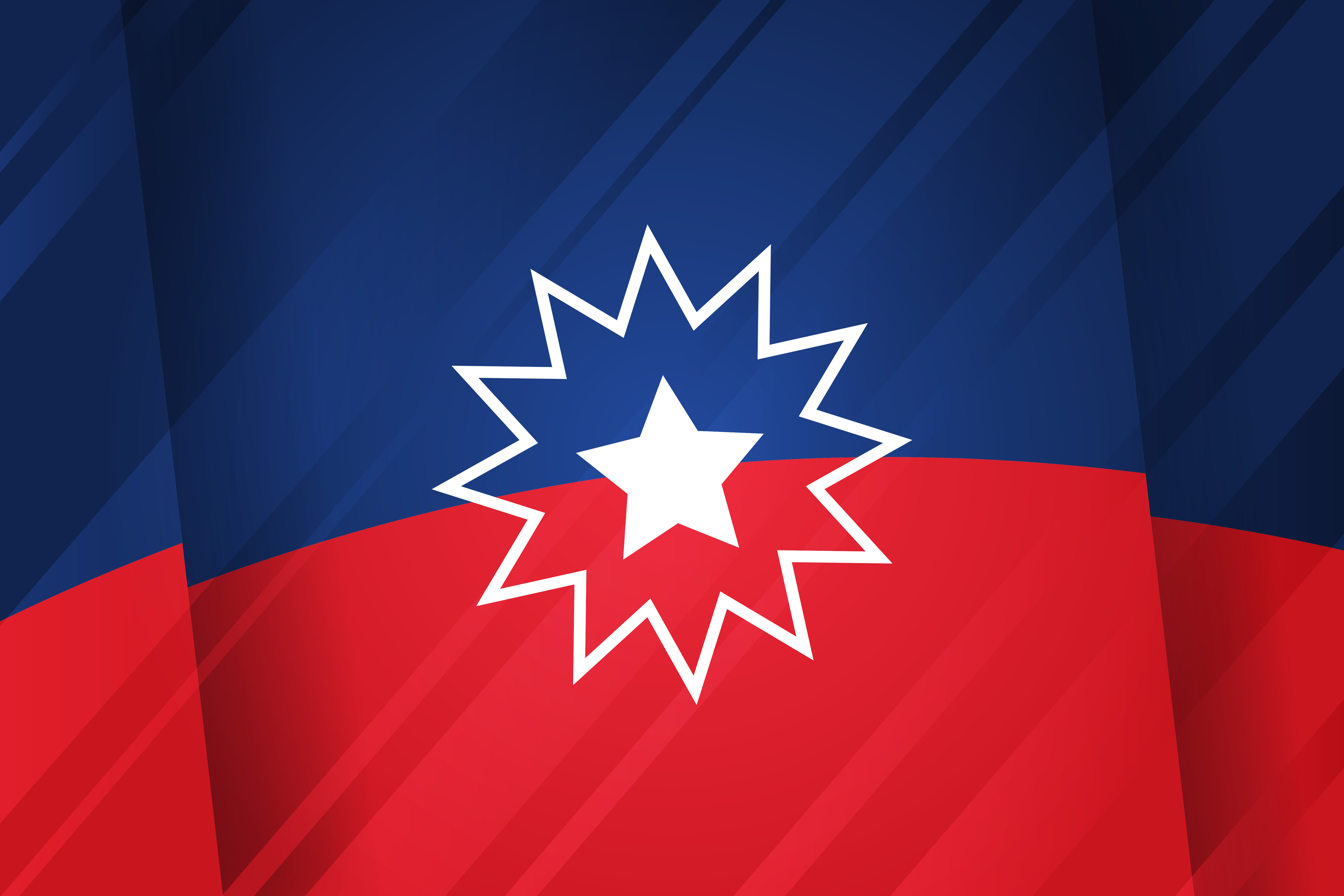 Printable Juneteenth Flag