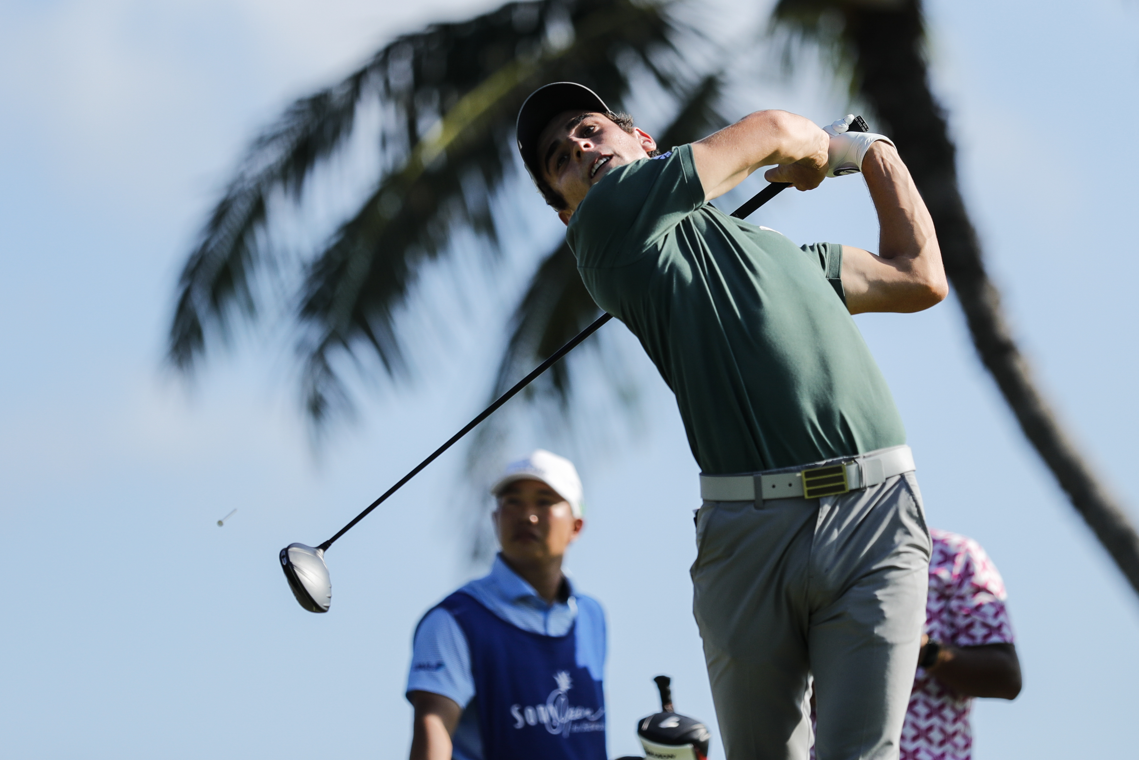 Joaquin Niemann Finishes With An Eagle And A Share Of The Sony Open Lead The Boston Globe