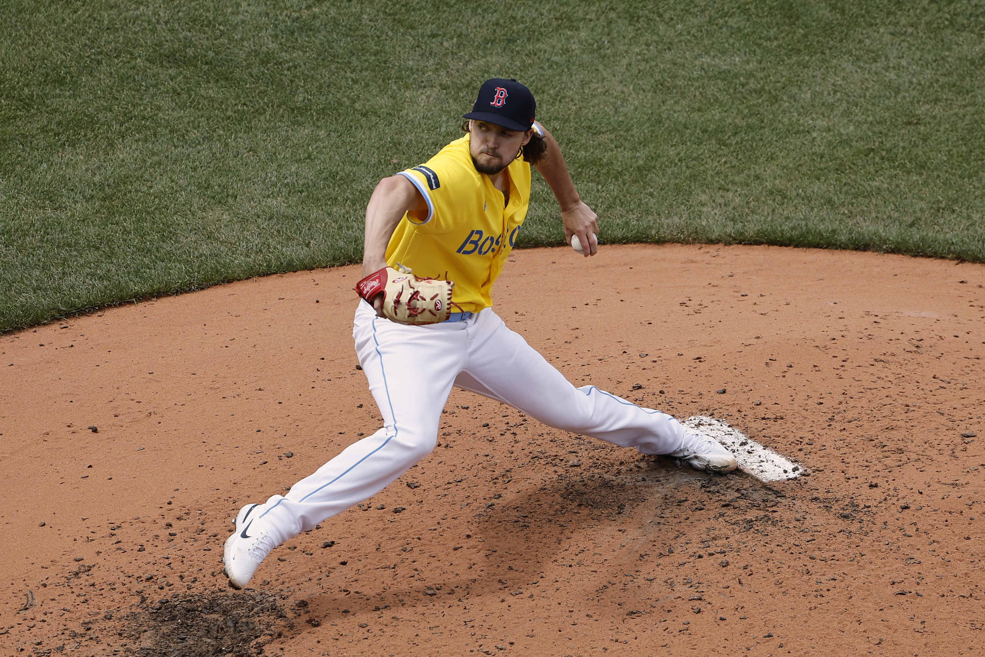 Kaleb Ort of the Boston Red Sox pitches against the New York Yankees  News Photo - Getty Images