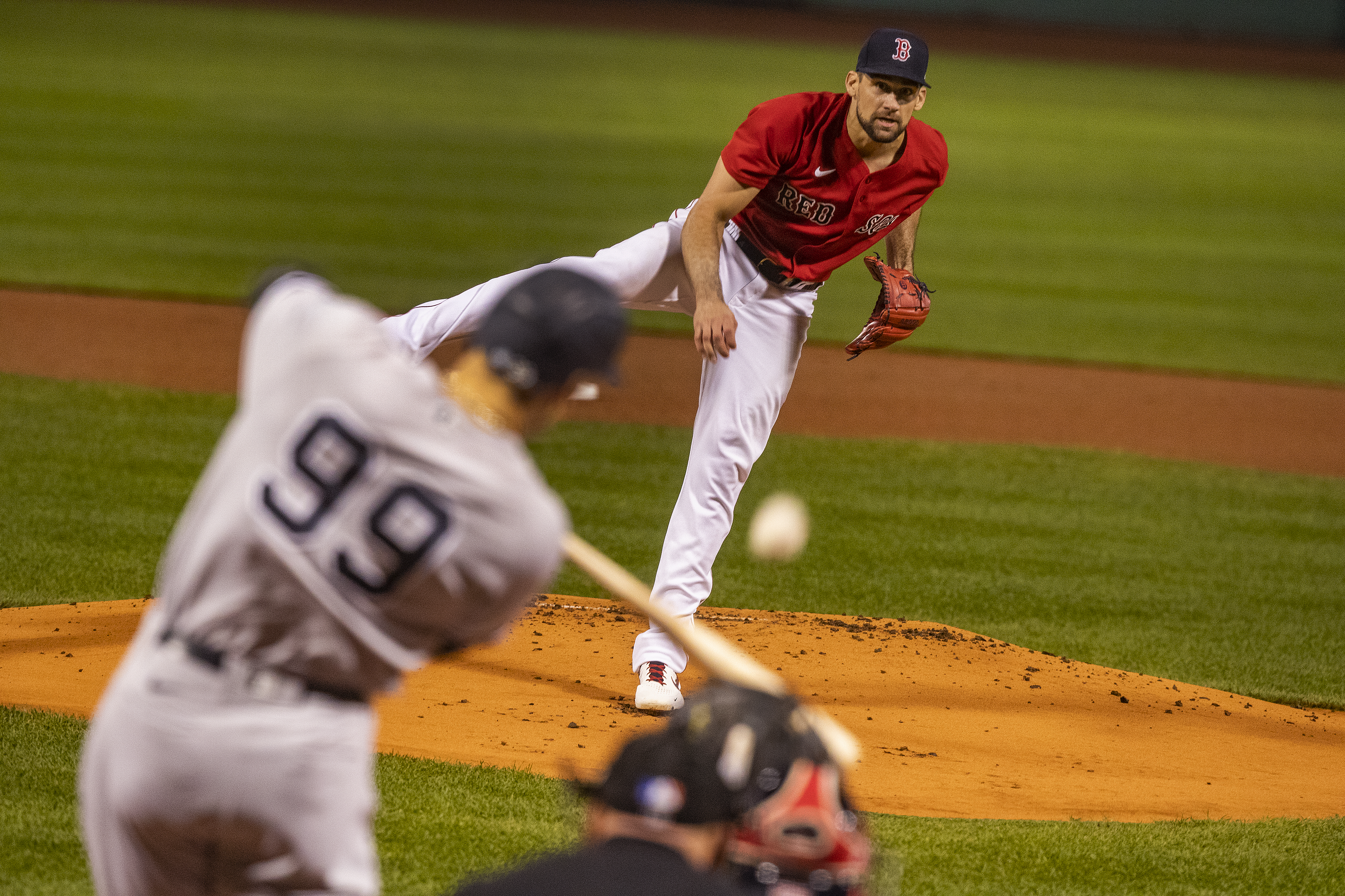 Nathan Eovaldi was dominant Tuesday night against New York.